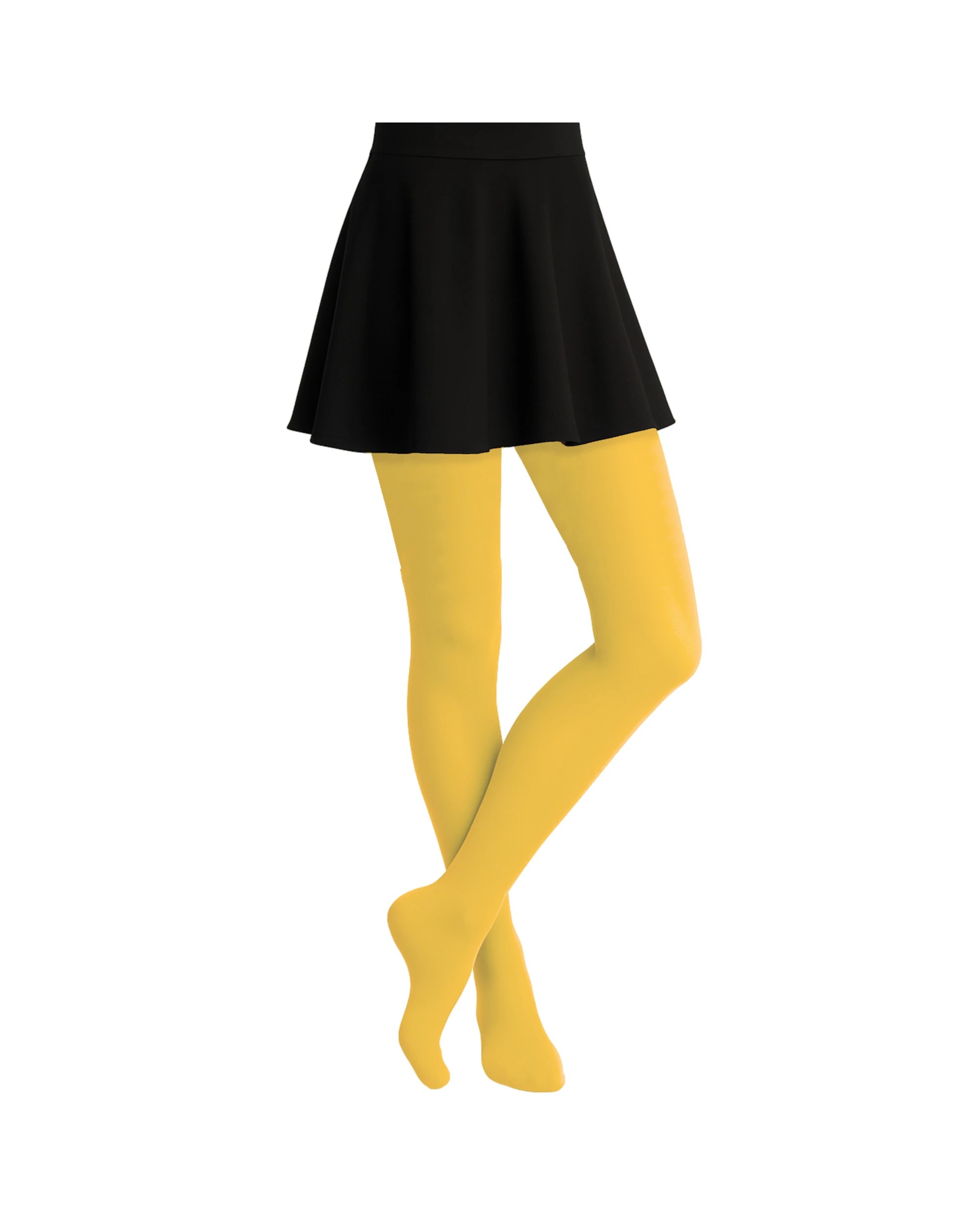1 Partyrama Stockings - Yellow, 1 of 3
