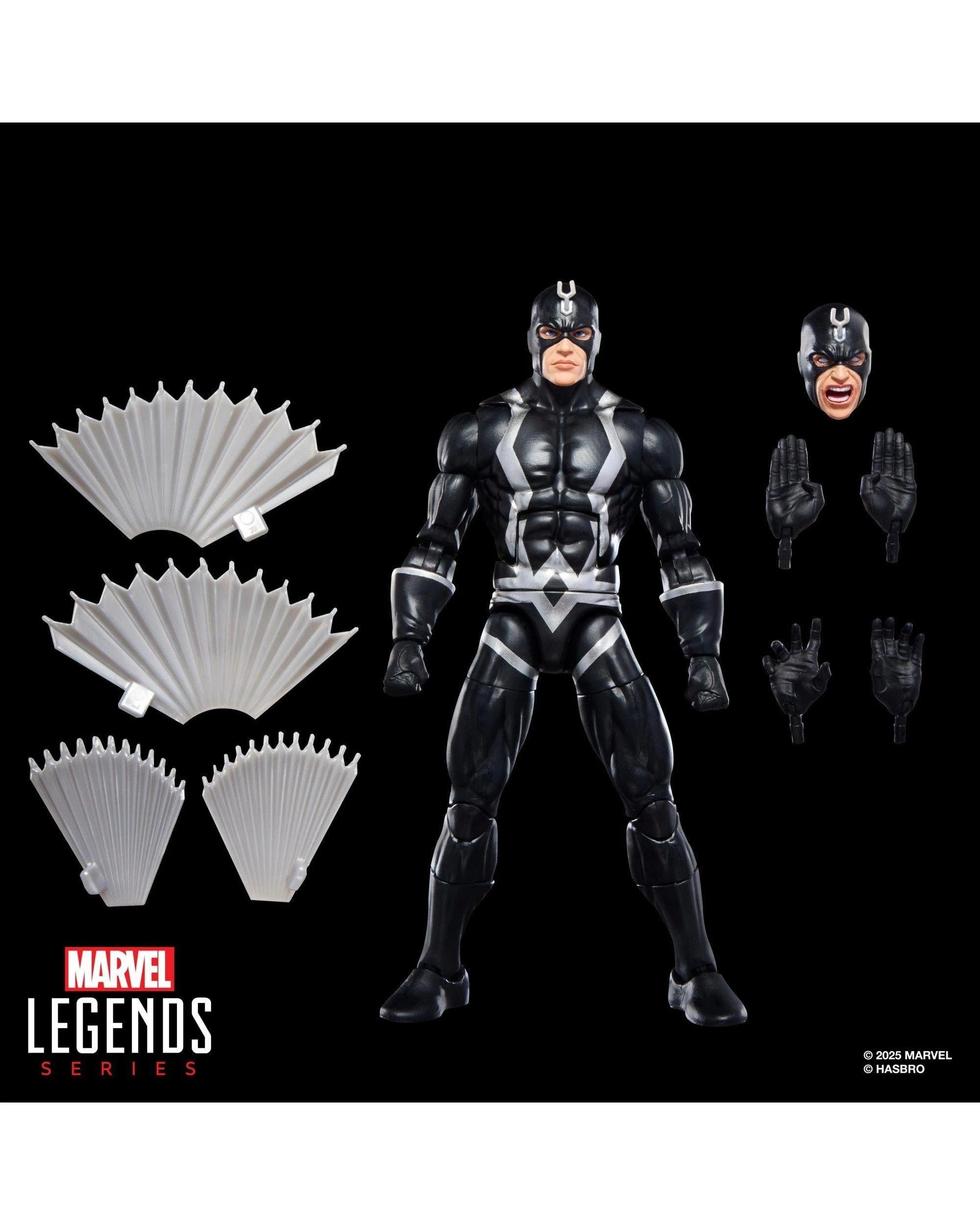 4 Marvel Legends Series Inhumans Black Bolt and Marvel's Triton Action Figure 2 Pack, 4 of 10
