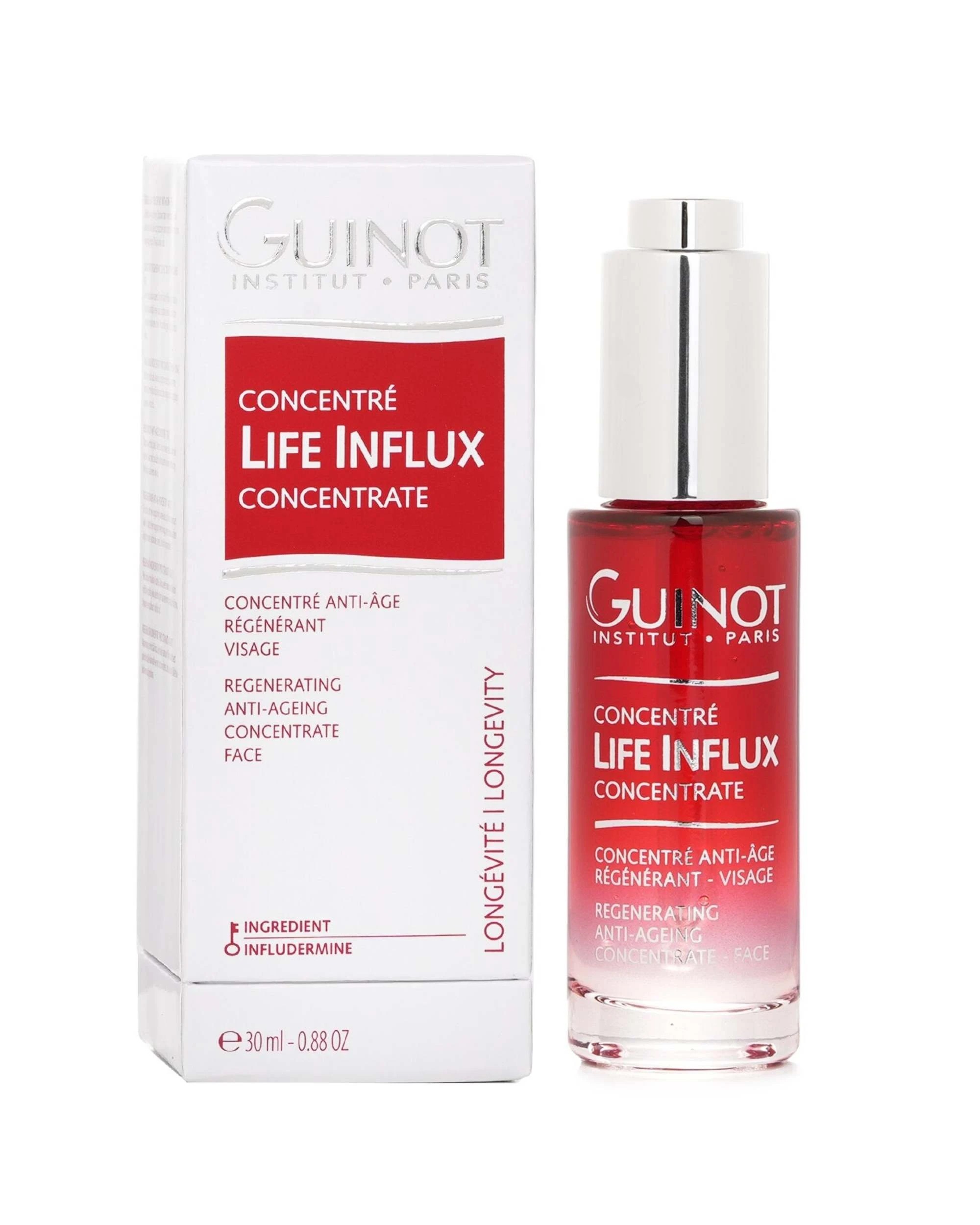2 Guinot Life Influx Regenerating Anti Aging Face Concentrate  30ml, 2 of 3