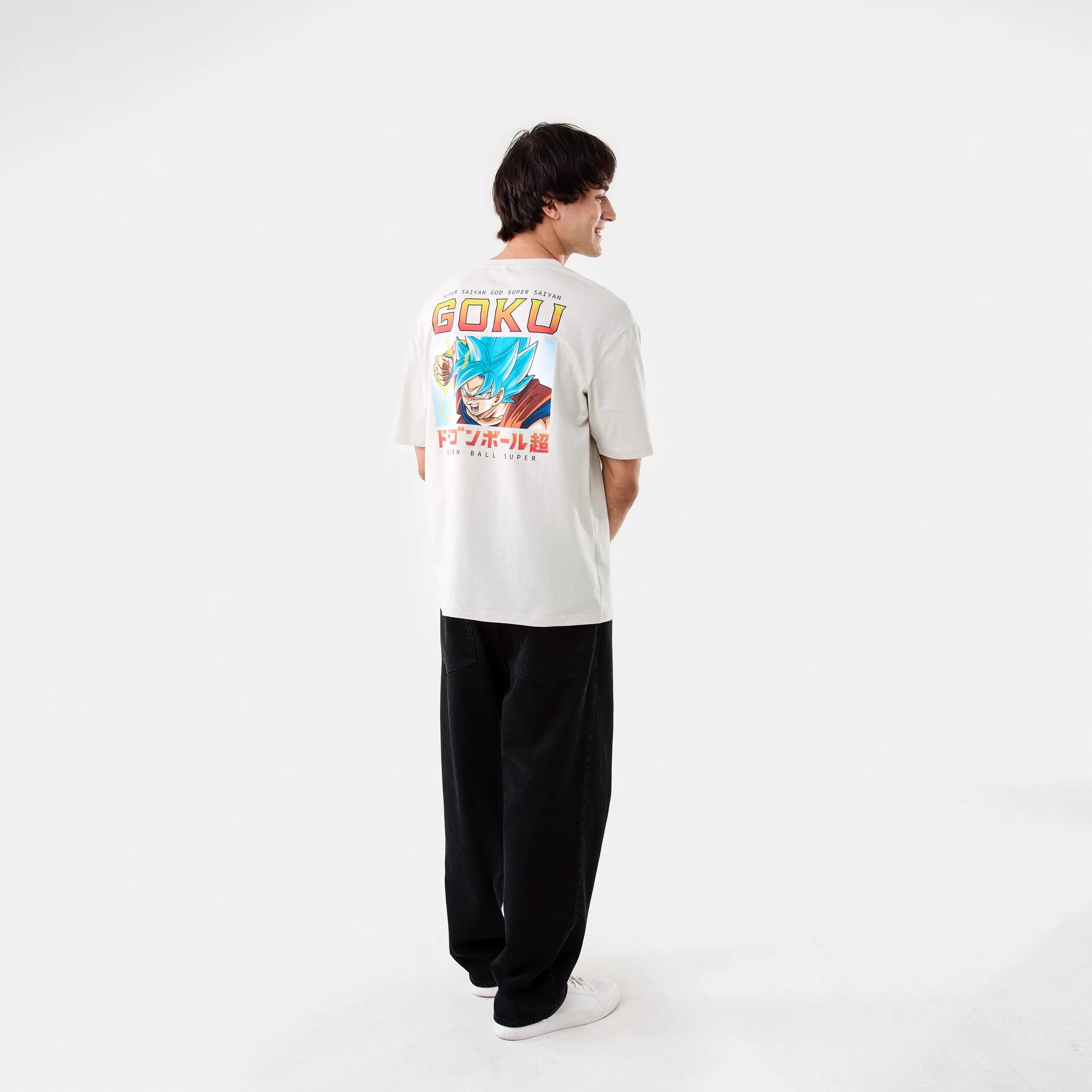 4 Dragon Ball Z License Oversized T-shirt Bge Dune, 4 of 7