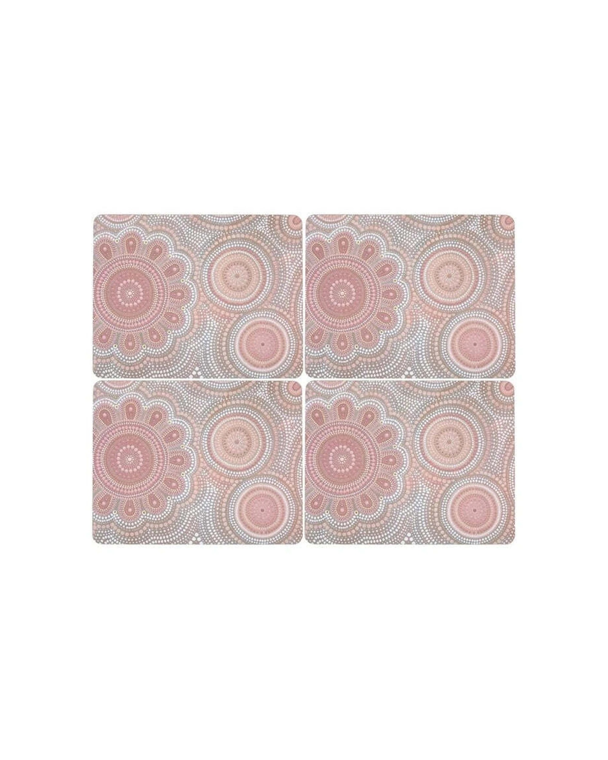 1 Maxwell and Williams 4pc Lou Martin Uplift Cork Back Kitchen Dining Placemat Set 34x26.5cm, 1 of 1