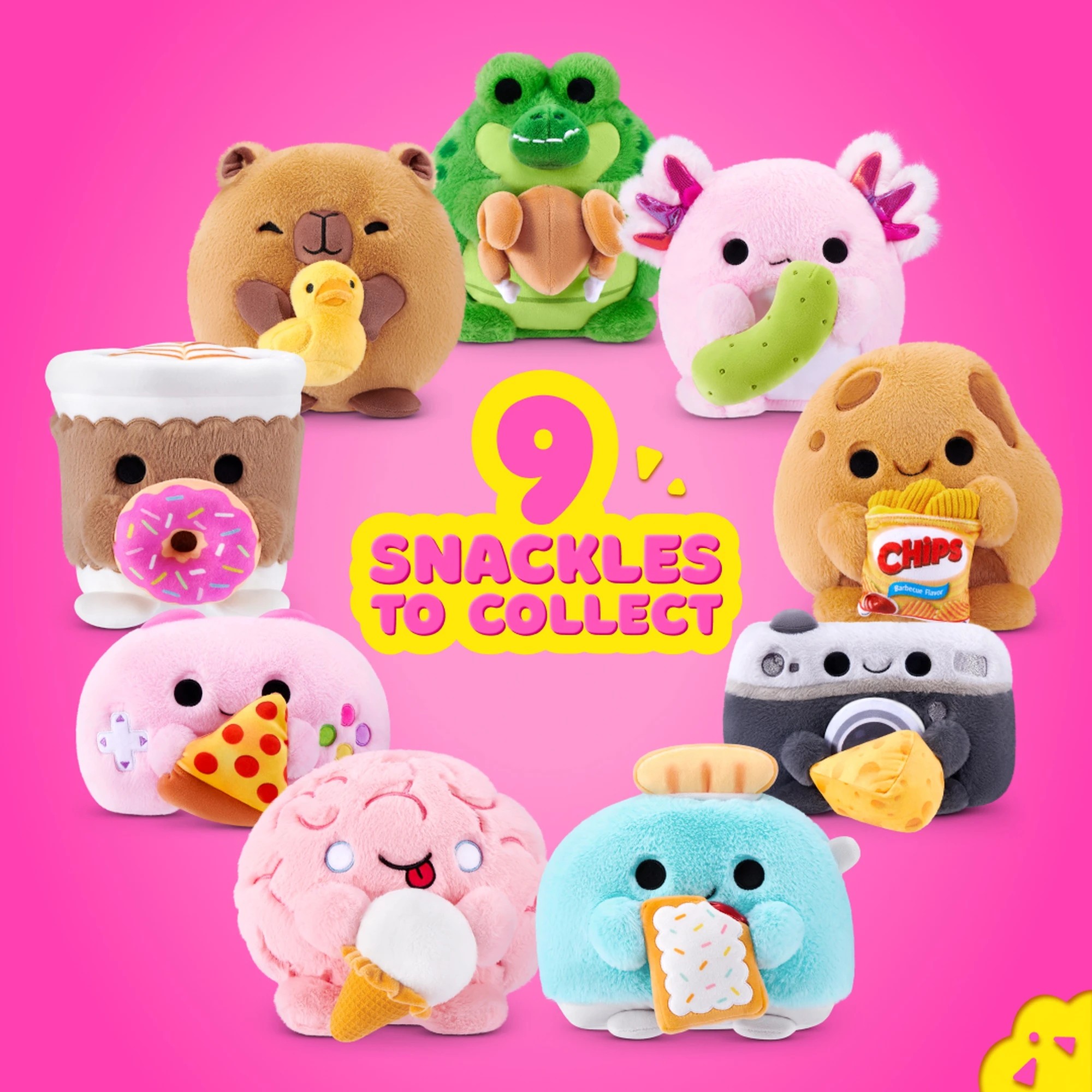 5 20cm Zuru Snackles Core Series 2 Plush Toy - Assorted, 5 of 9