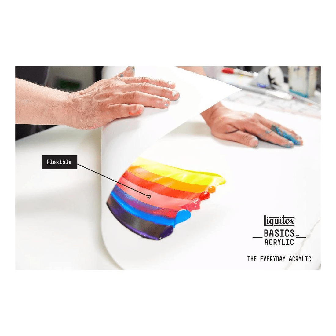 4 Liquitex Basics Acrylic Paint 118mL Transparent Red, 4 of 5