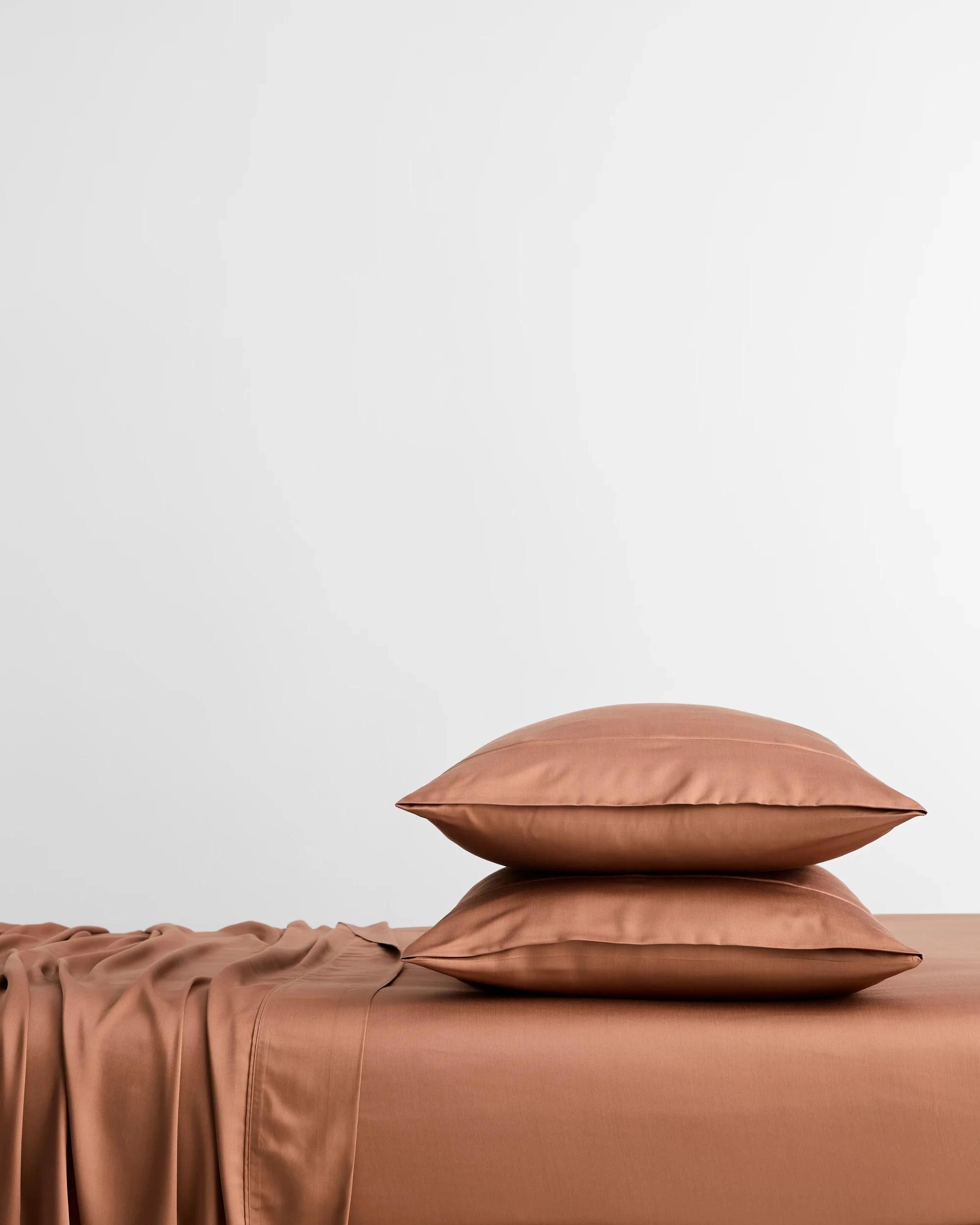 1 Target Laynie Viscose Bamboo Sheet Set - King Bed - Brown, 1 of 3