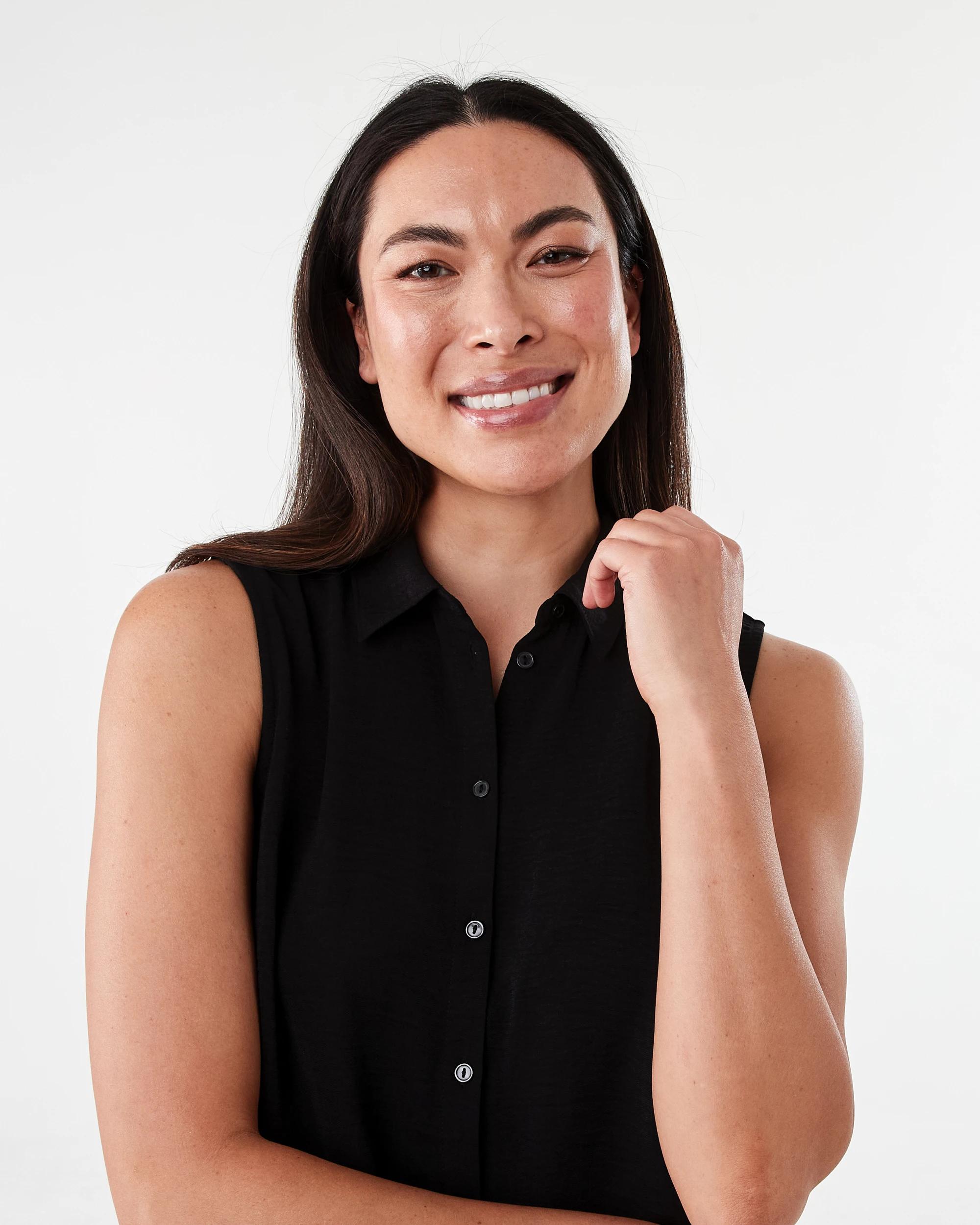 4 Sleeveless Soft Shirt Black, 4 of 6