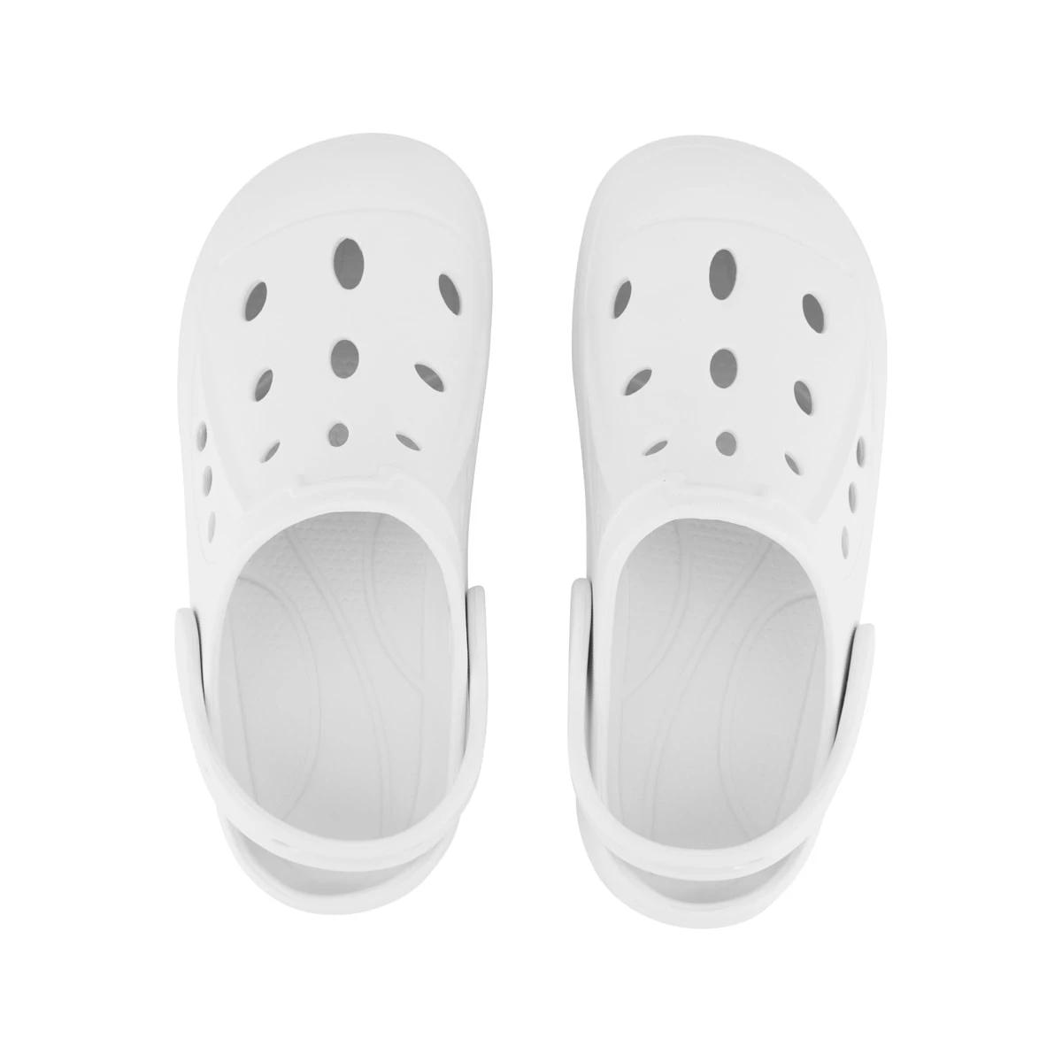 3 Basic Clog Slides White, 3 of 4
