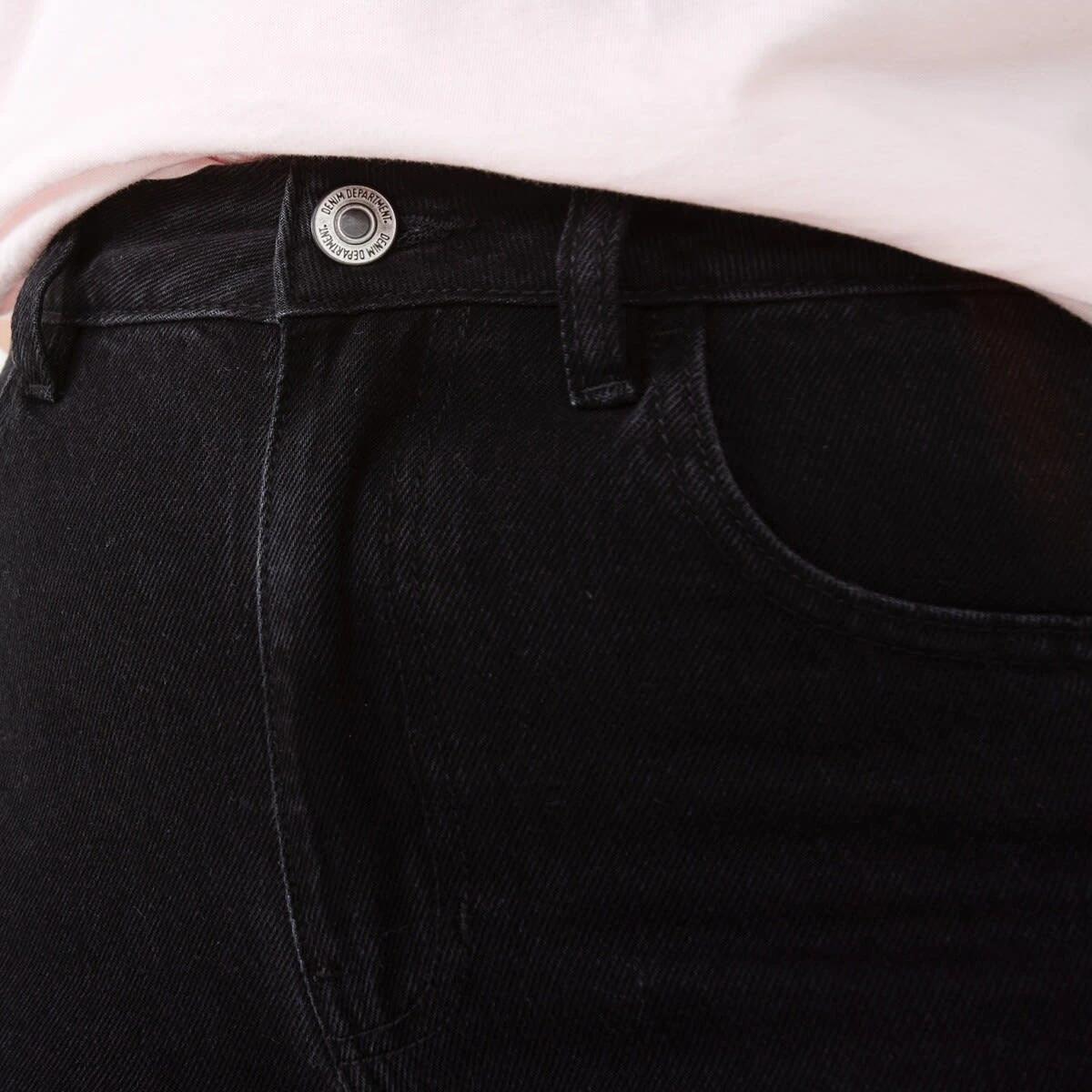 5 Barrel Leg Jeans Black Wash, 5 of 8