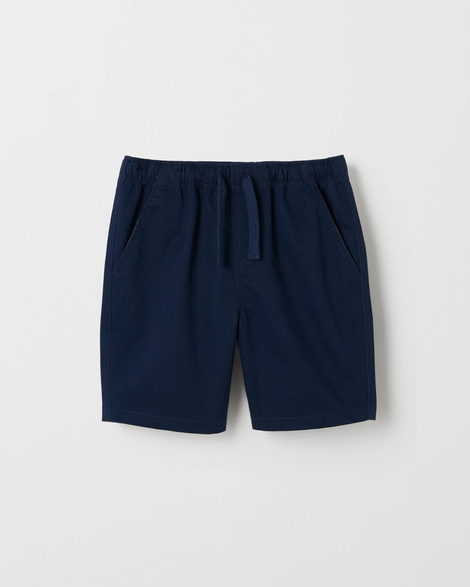 5 Target Kids Pull On Woven Shorts NAVY BLUE, 5 of 6