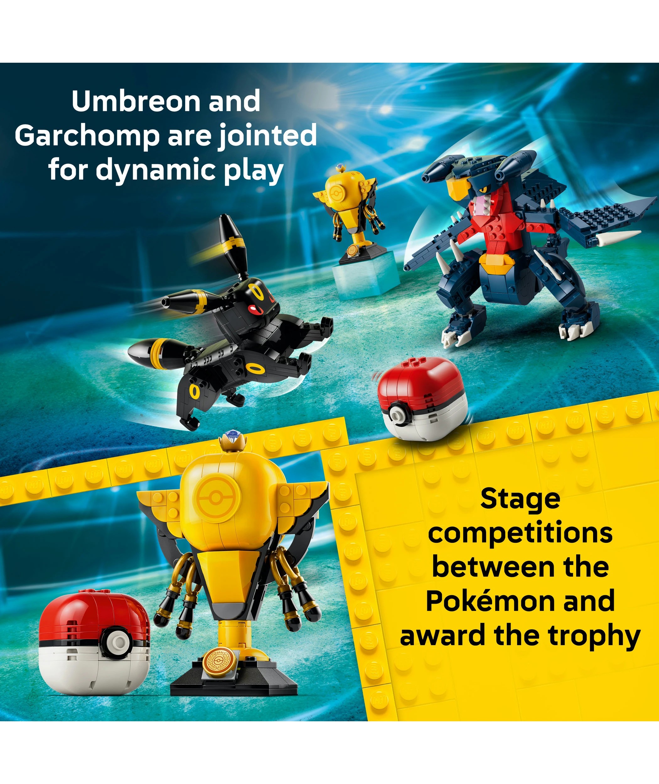 5 LEGO Pokemon SMART Play: Umbreon vs. Garchomp Championship Battle 72165, 5 of 11