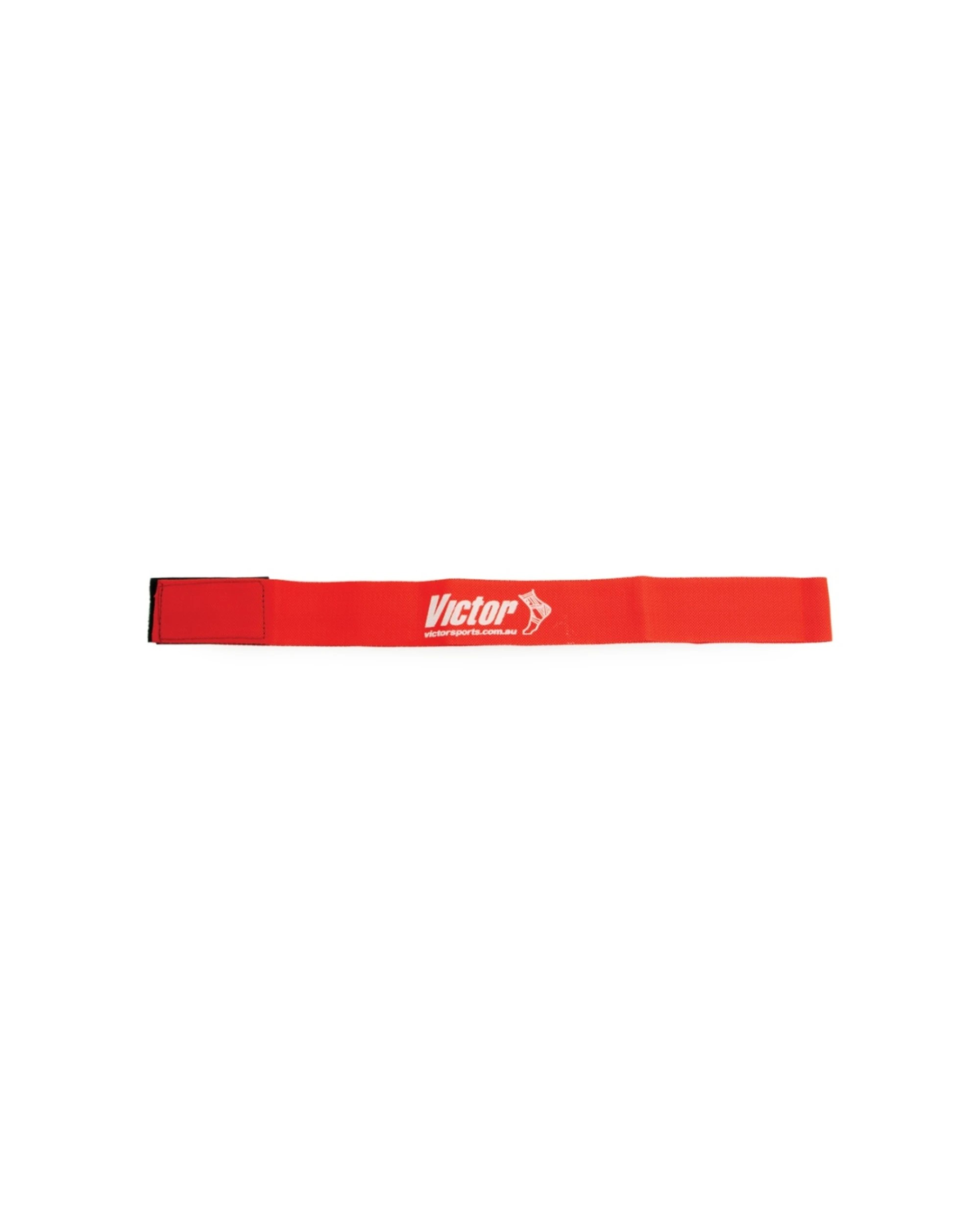 1 Victor Sports Nylon Sash Hook Loop Fastener Adjustable 5x100cm Durable - Red, 1 of 2