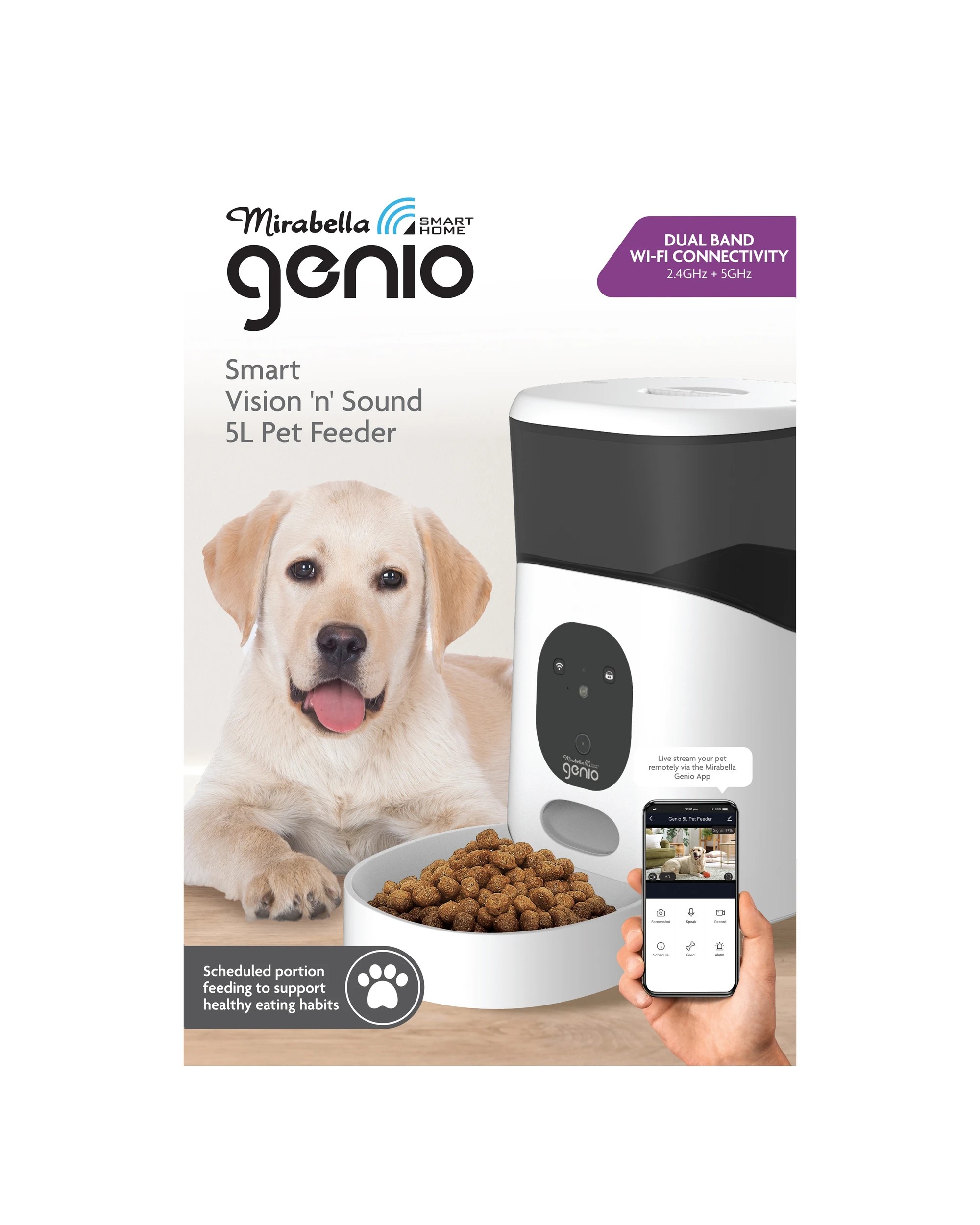 2 5L Pet Feeder with Camera, 2 of 9
