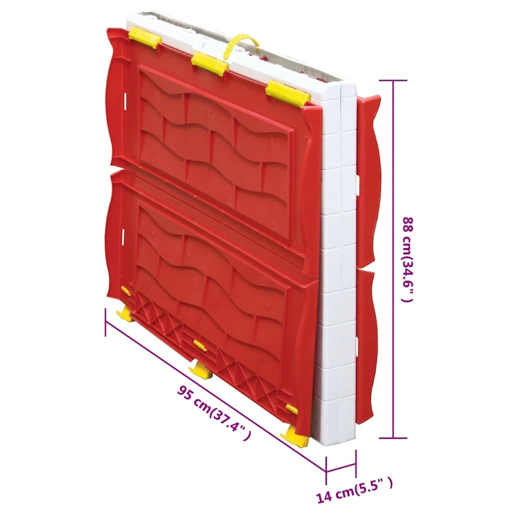9 Vidaxl Playhouse Foldable Playhouse - Multi, 9 of 9