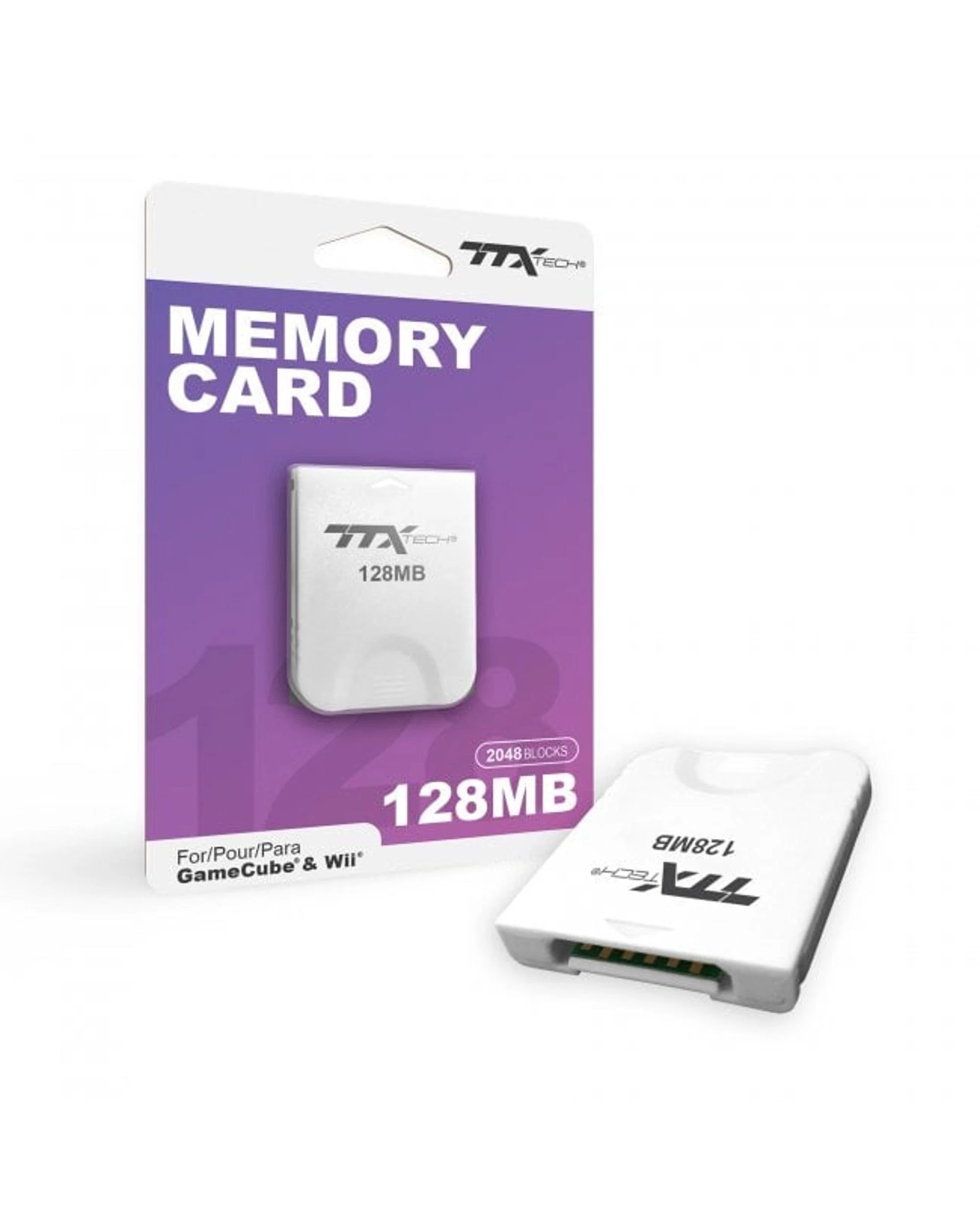 1 TTX Tech 128MB Memory Card for Gamecube and Wii, 1 of 1