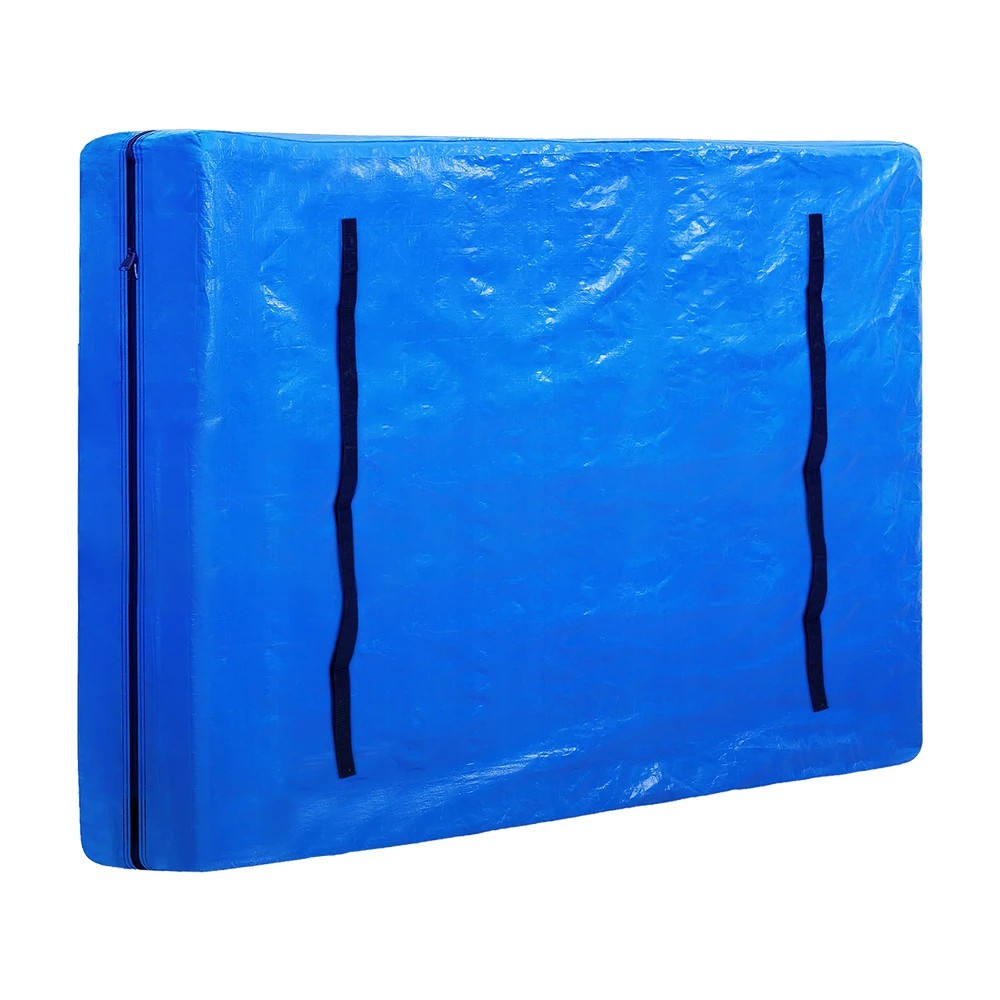 1 MOBI Mattress Bag Easy Moving Waterproof Protector Dust Cover Queen Size - Blue, 1 of 6