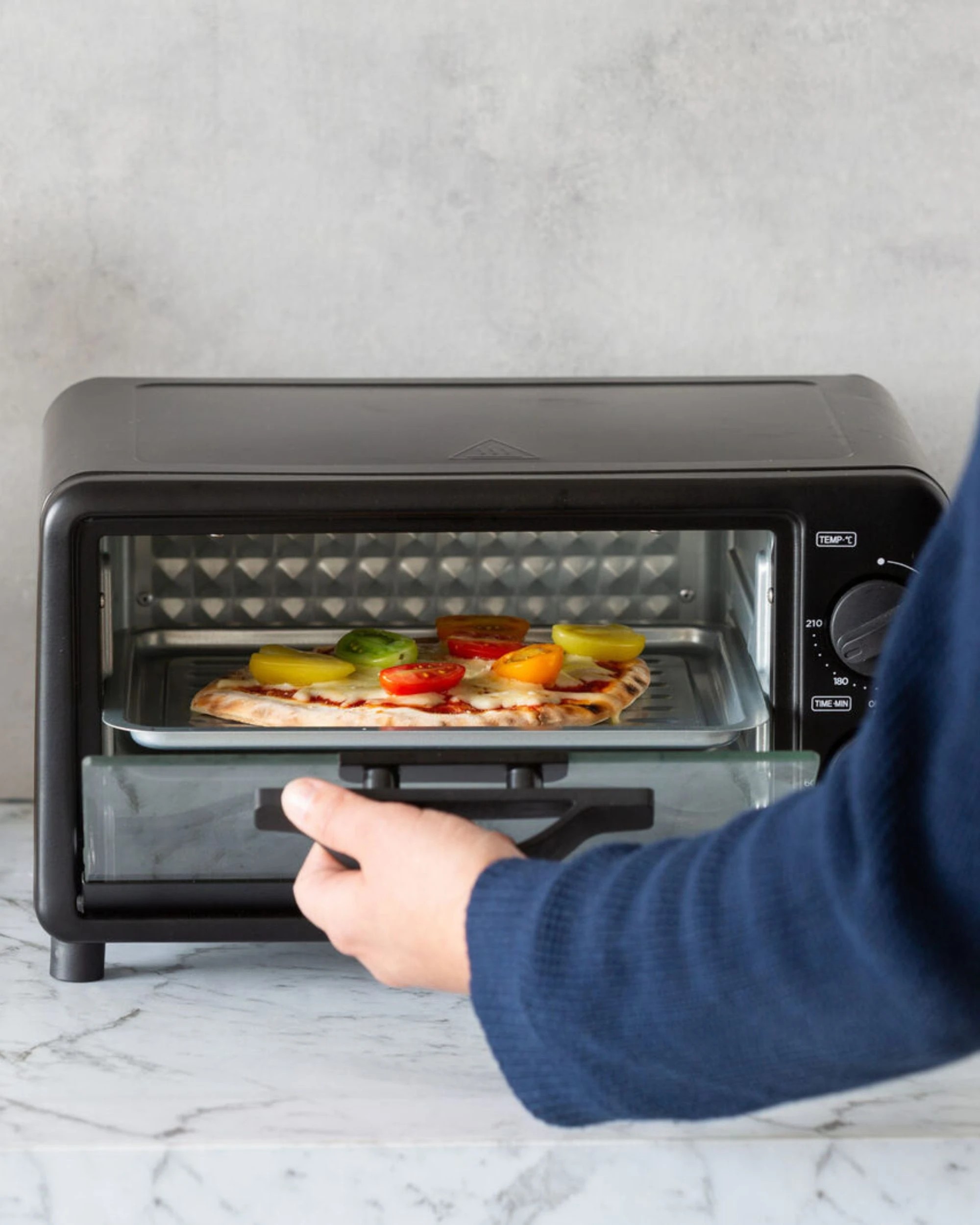 4 Healthy Choice 10L PFAS-Free Multi-Function Electric Toaster Oven with 2 Shelves, 4 of 6