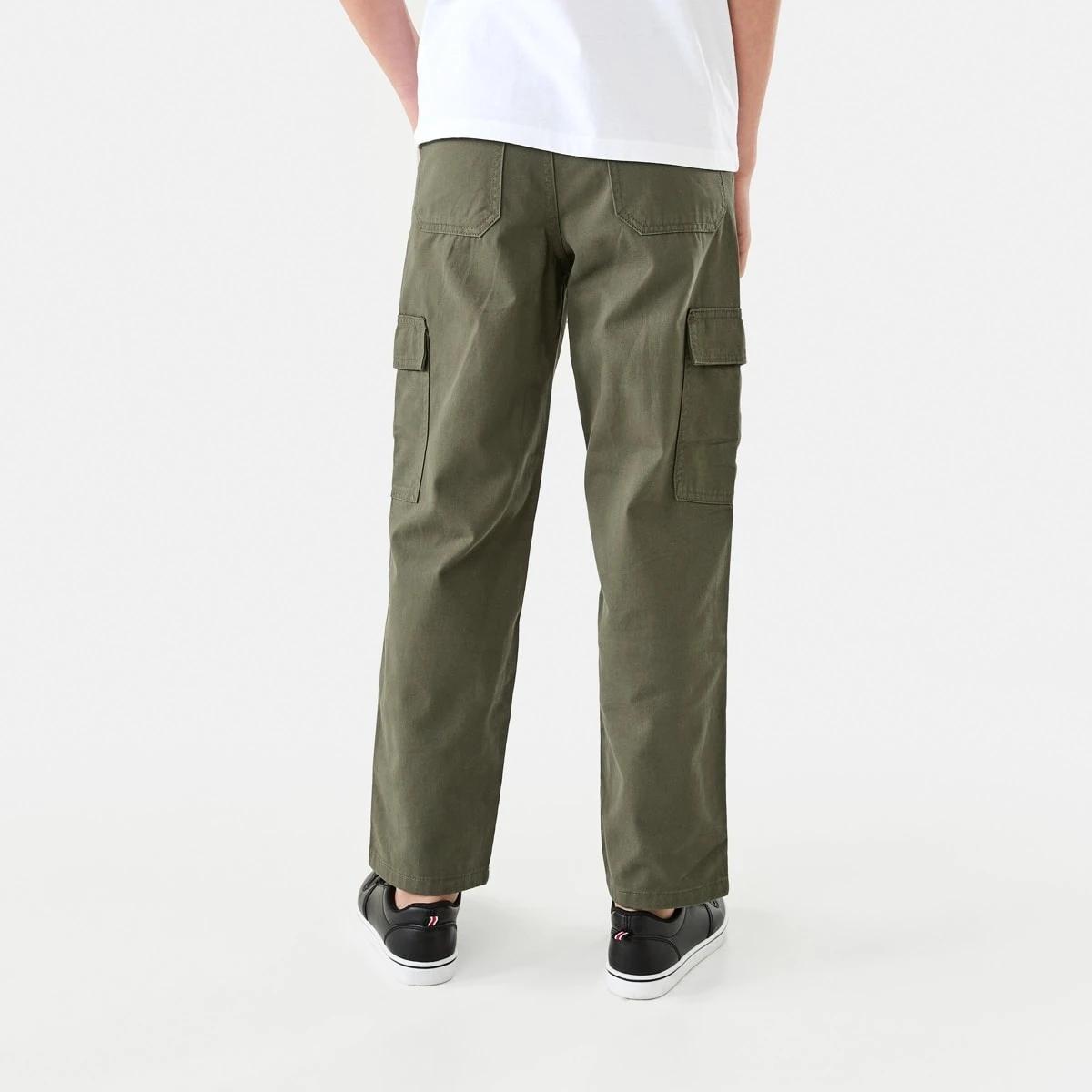 2 Fixed Waist Cargo Pants Army, 2 of 8