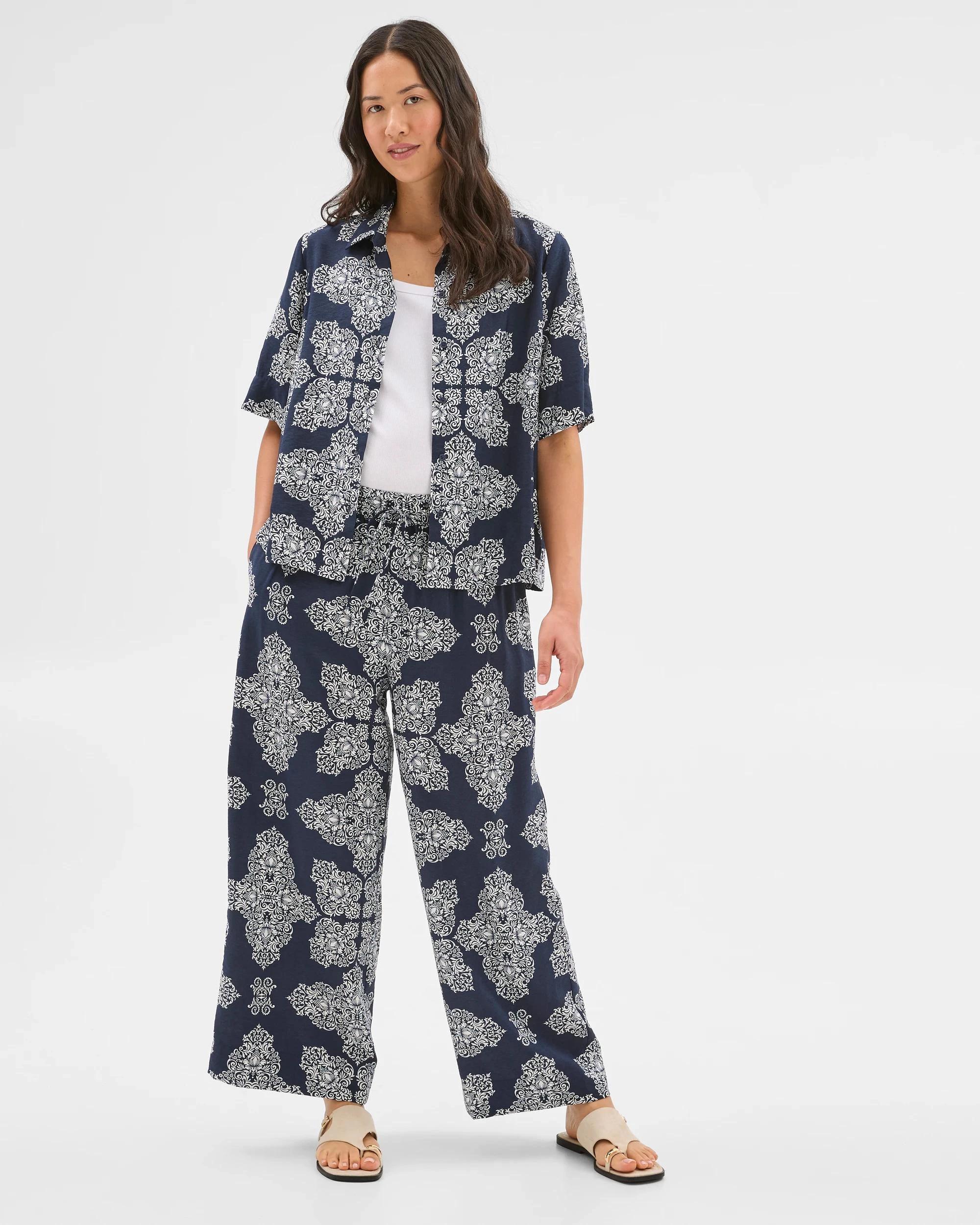 2 Target Co-Ordinate Print Pants SCARF PRINT, 2 of 6