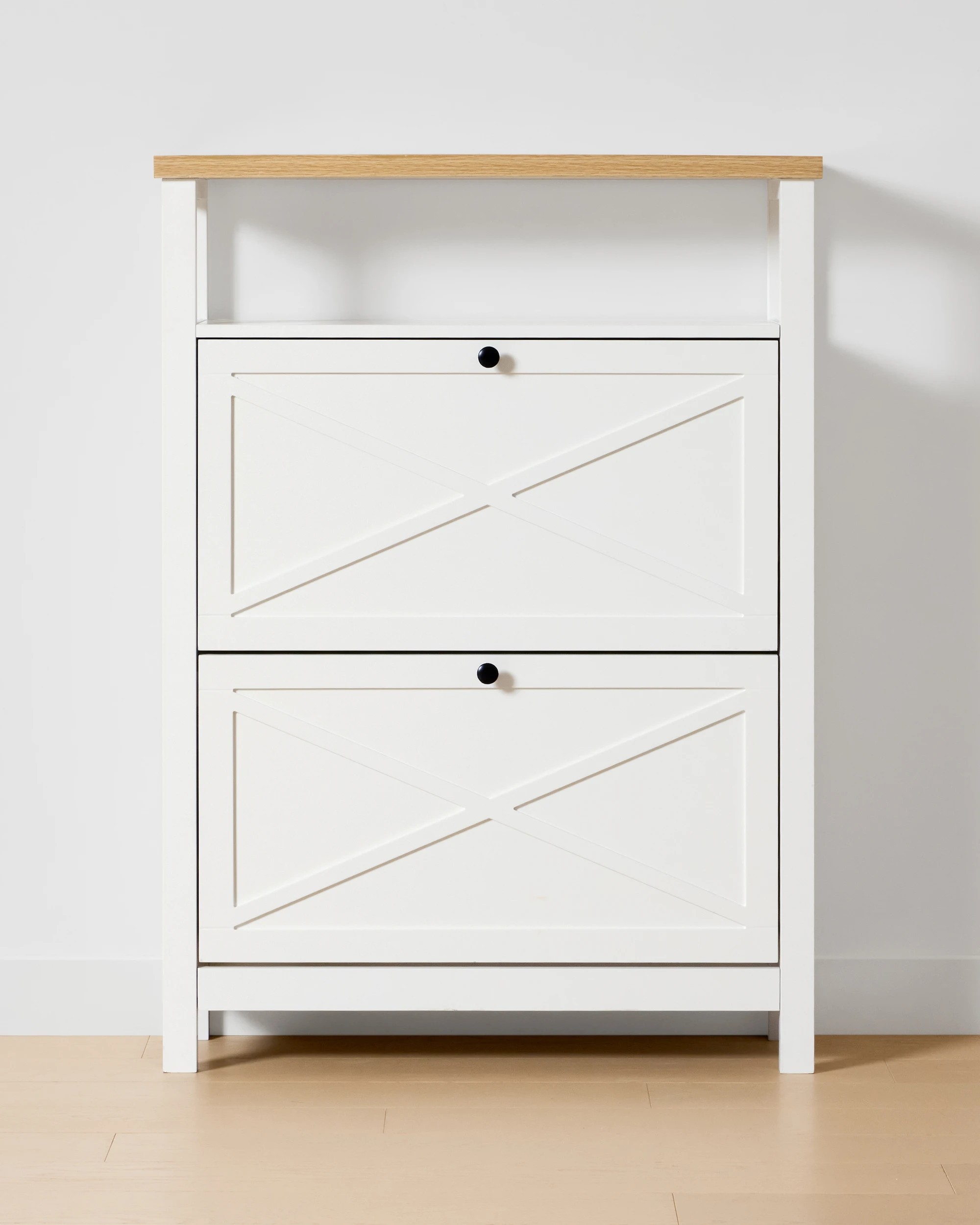 1 Camille 2 Tier Shoe Cabinet, 1 of 7