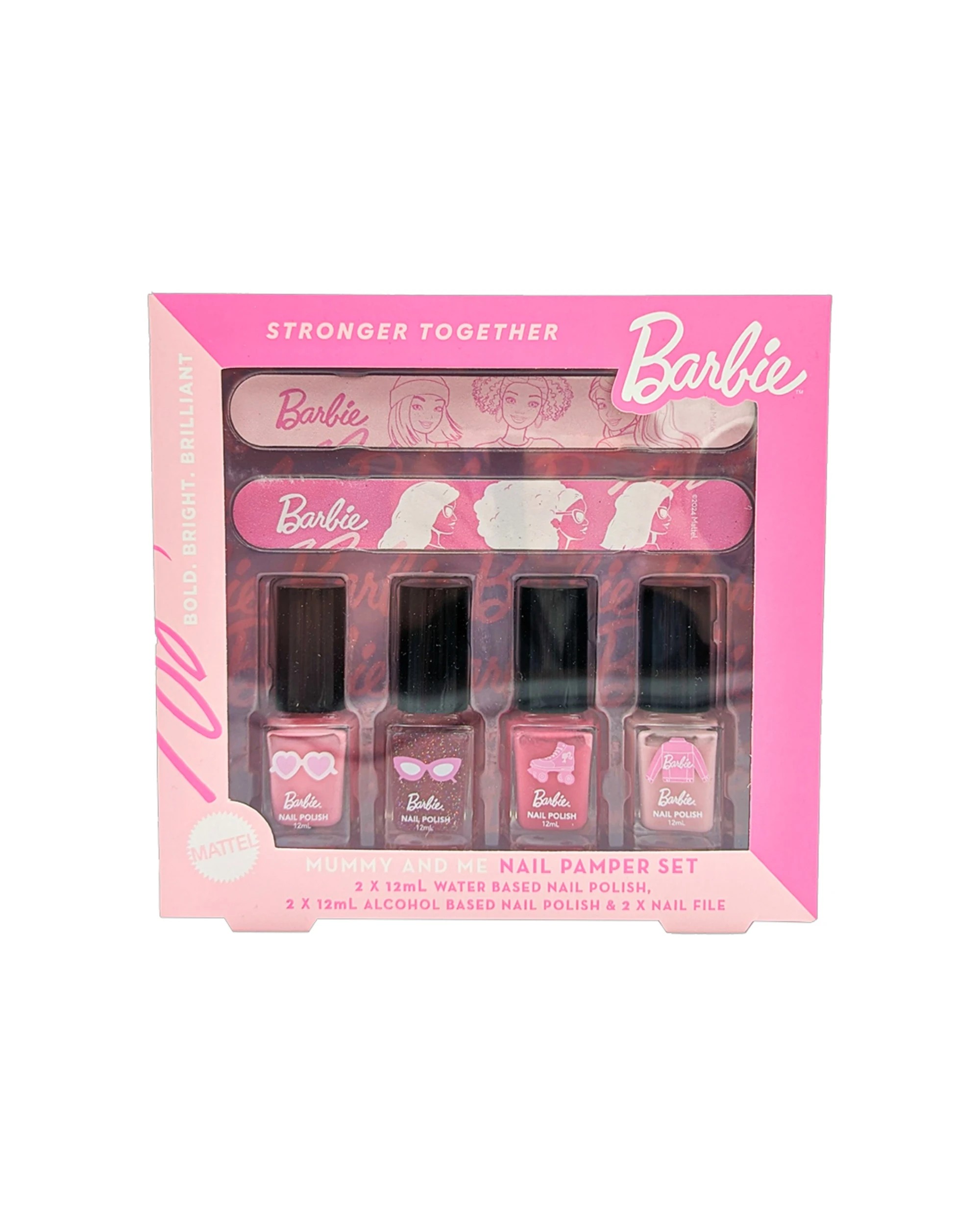 2 Barbie 2PK 6pc Mummy and Me Kids Nail Pamper Set - Multi, 2 of 2