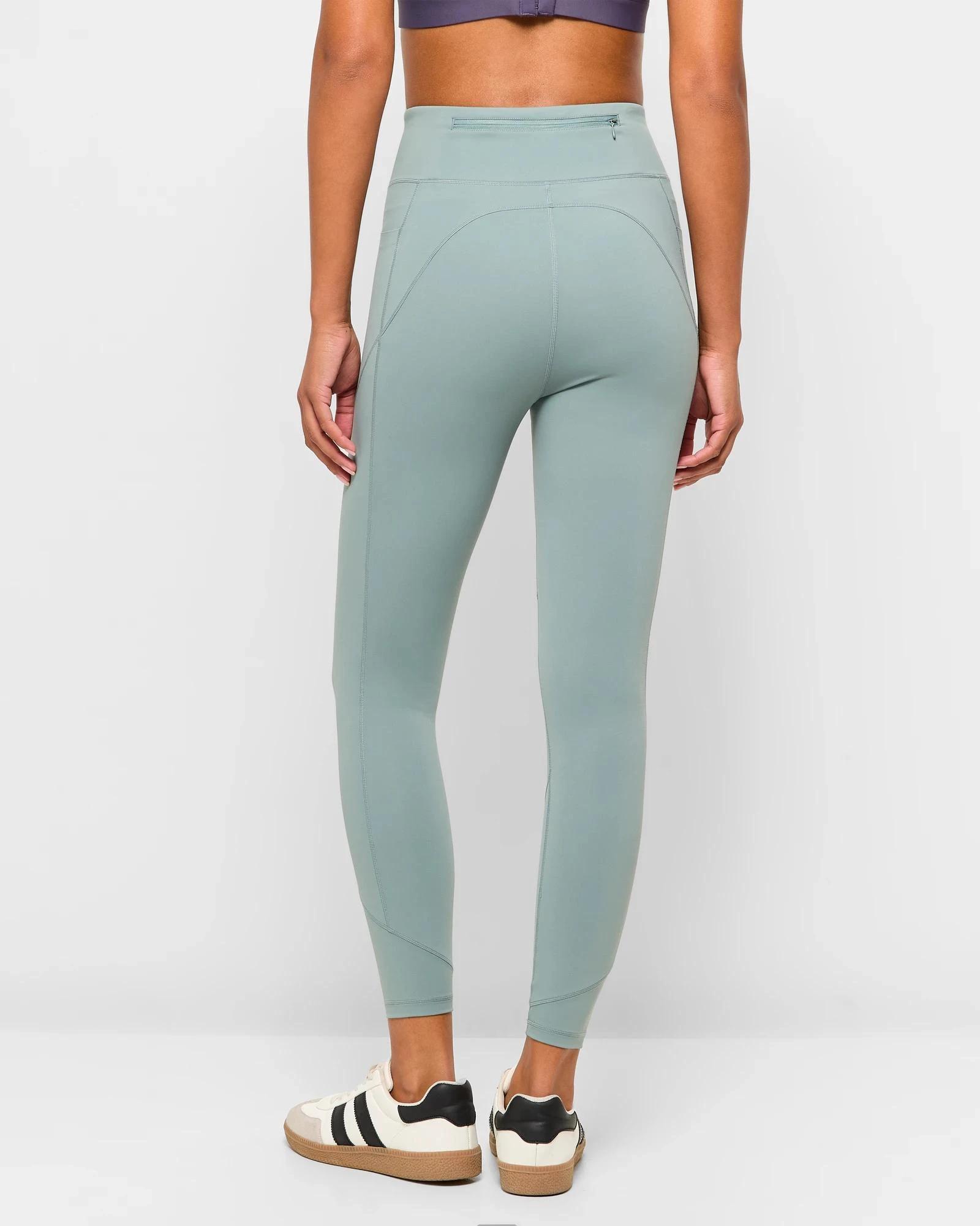 4 Target Active Infinity Sculpt High Rise 7/8 Length Tights GARDEN SAGE, 4 of 5