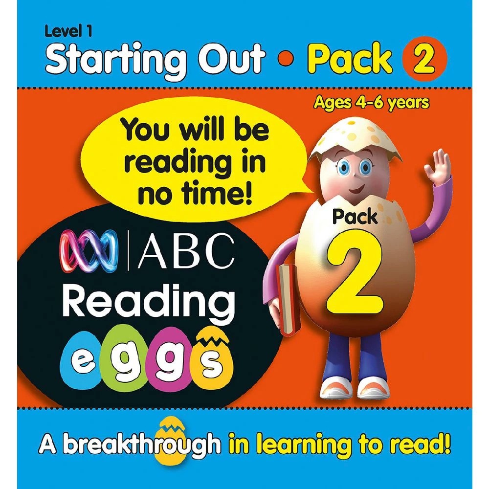 1 ABC Reading Eggs Starting Out Book Pack 2, 1 of 3