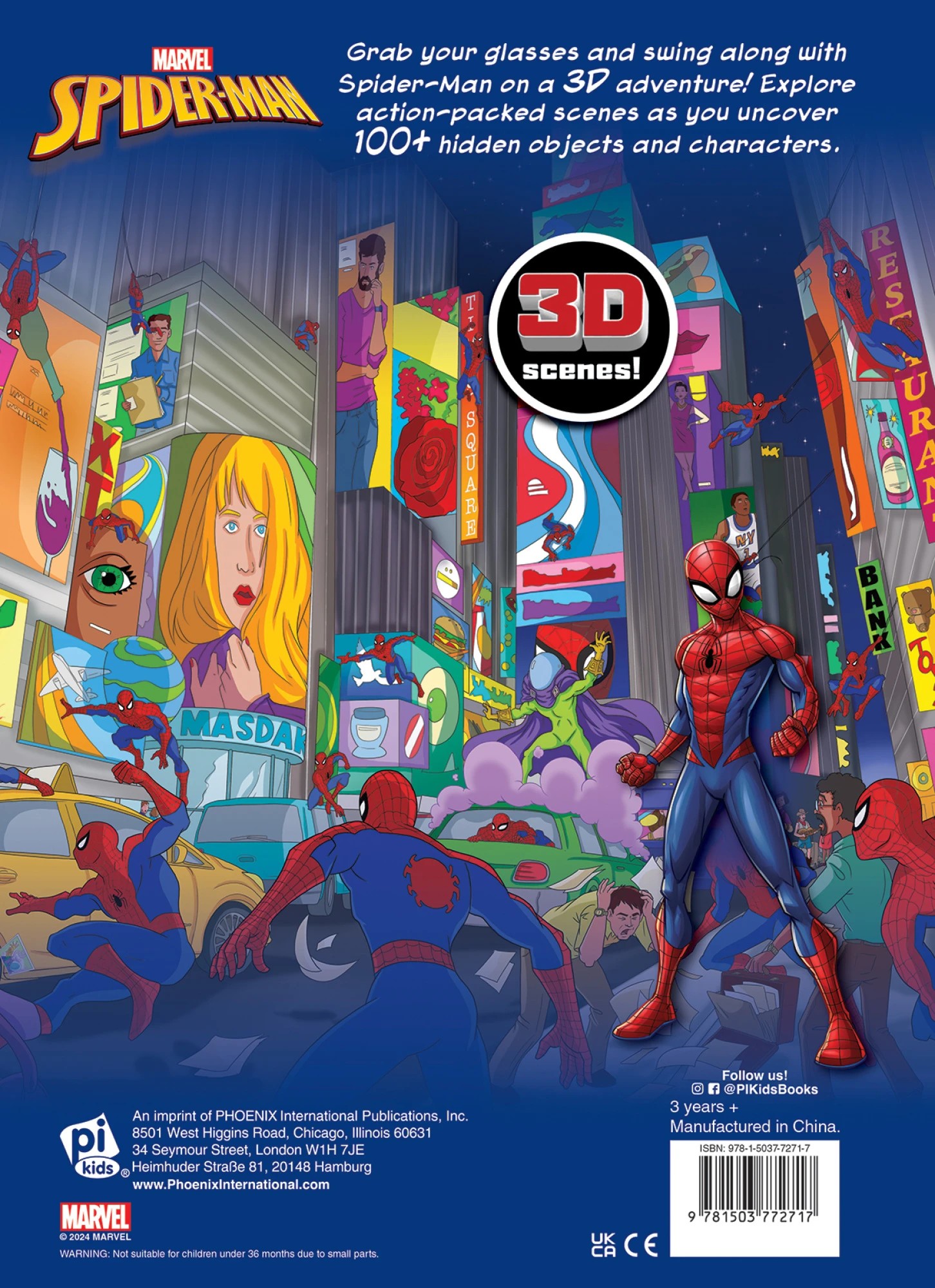 2 Marvel Spider-Man: 3D Look and Find - Book, 2 of 5