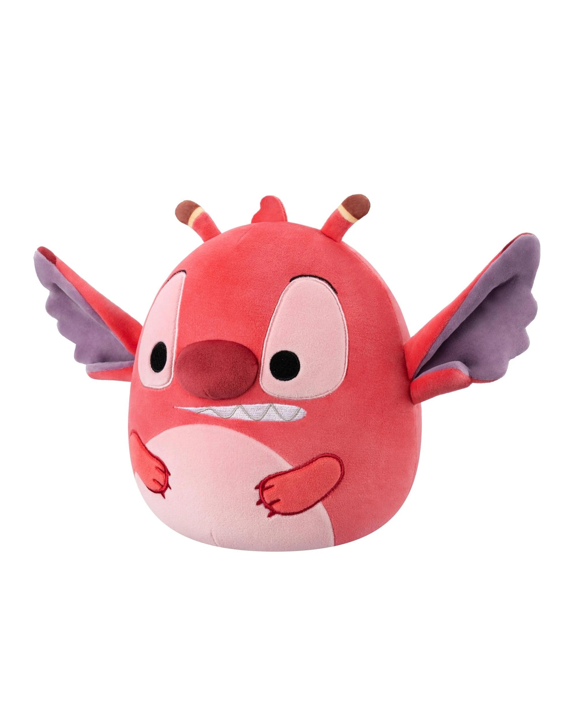 4 Squishmallows Disney Stitch Leroy 10 inch Plush - Red, 4 of 5