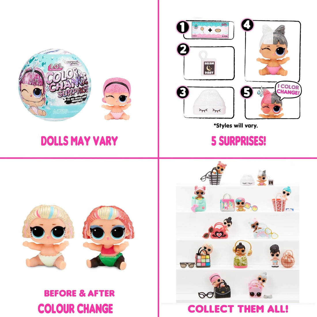 5 L.O.L. Surprise 6 pack - Multi, 5 of 7