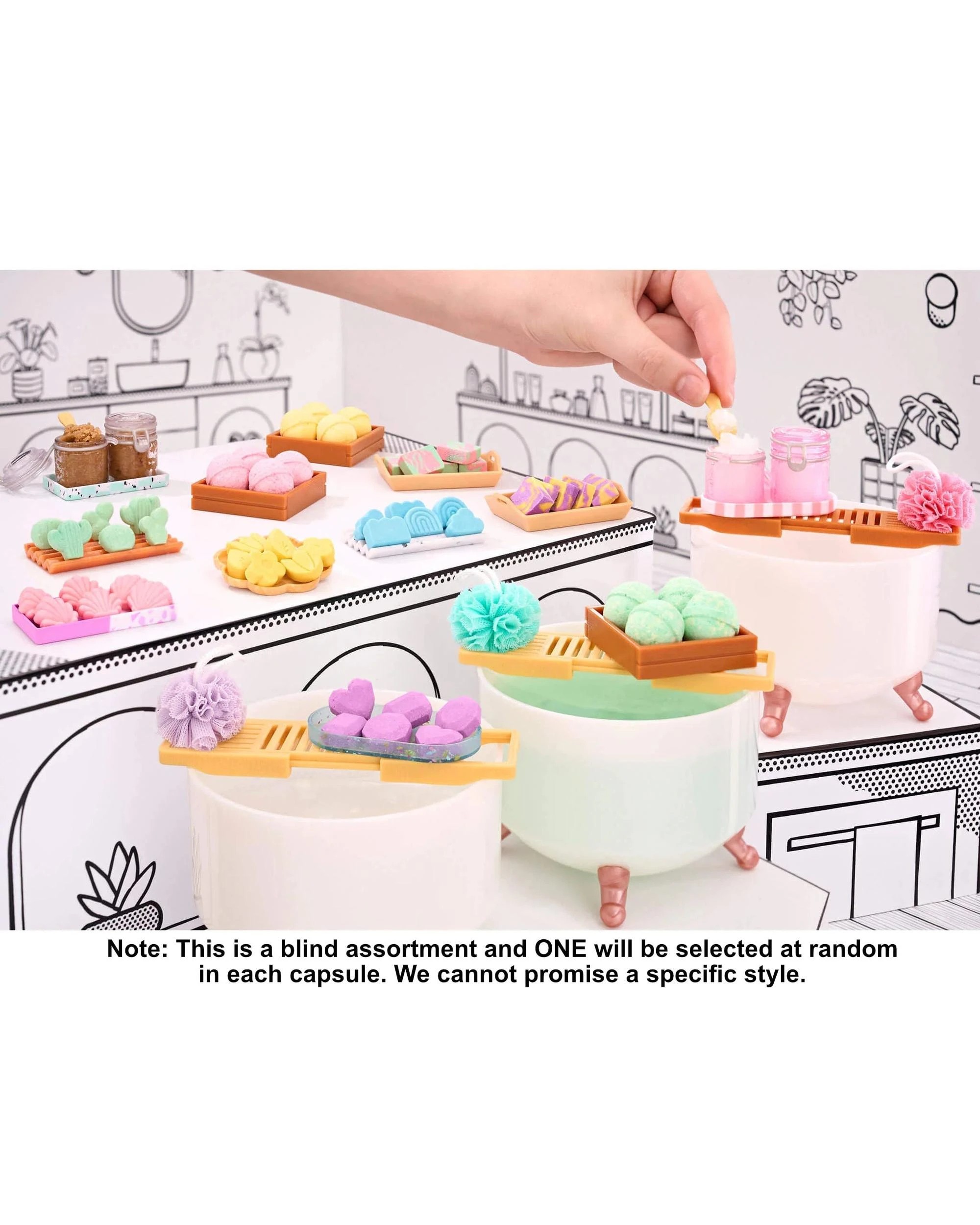 3 MGA's Miniverse Blind Ball: Make It Mini Spa 2-Pack - Two Capsules, 3 of 10