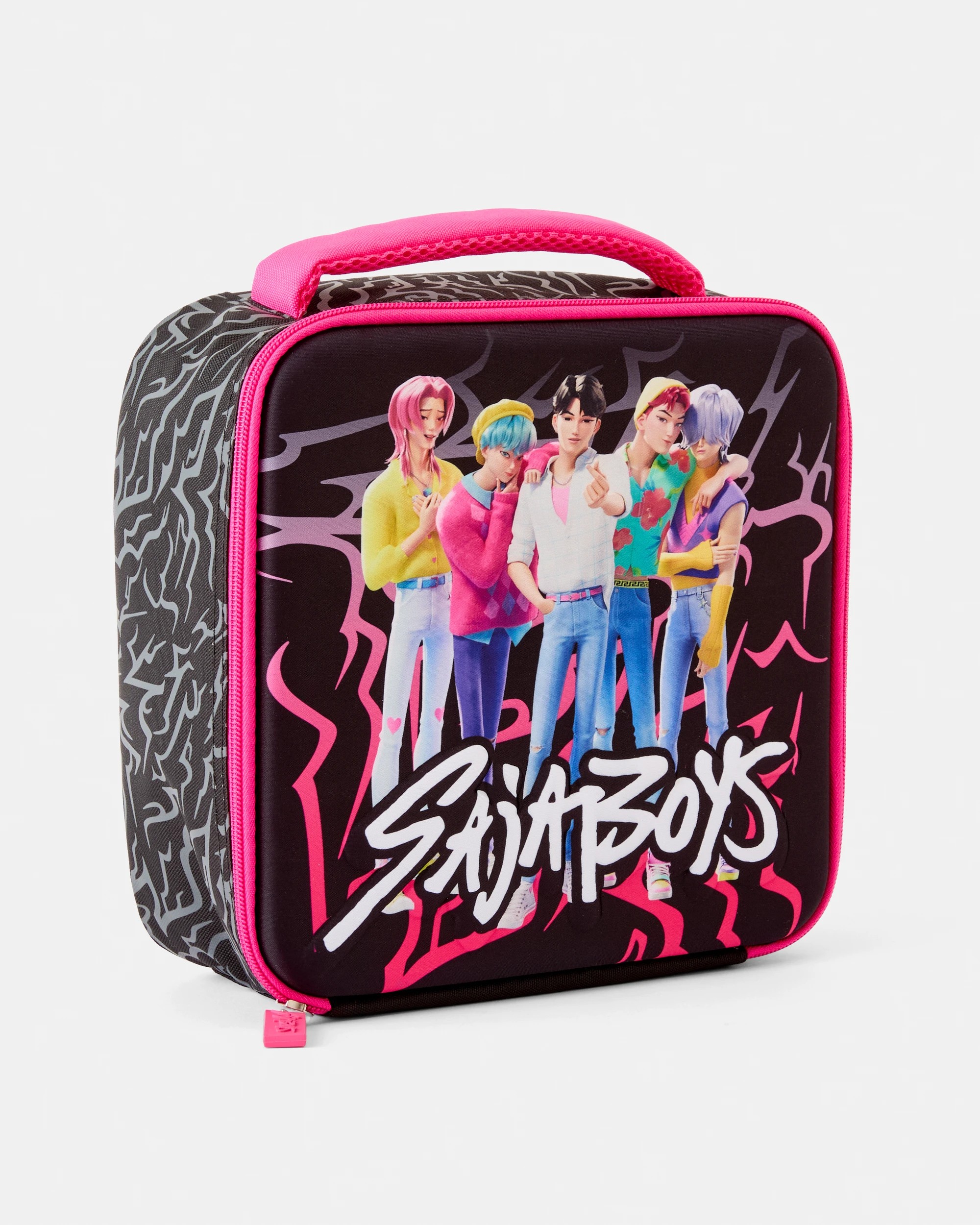 3 KPop Demon Hunters: Saja Boys 3D Lunch Bag, 3 of 6