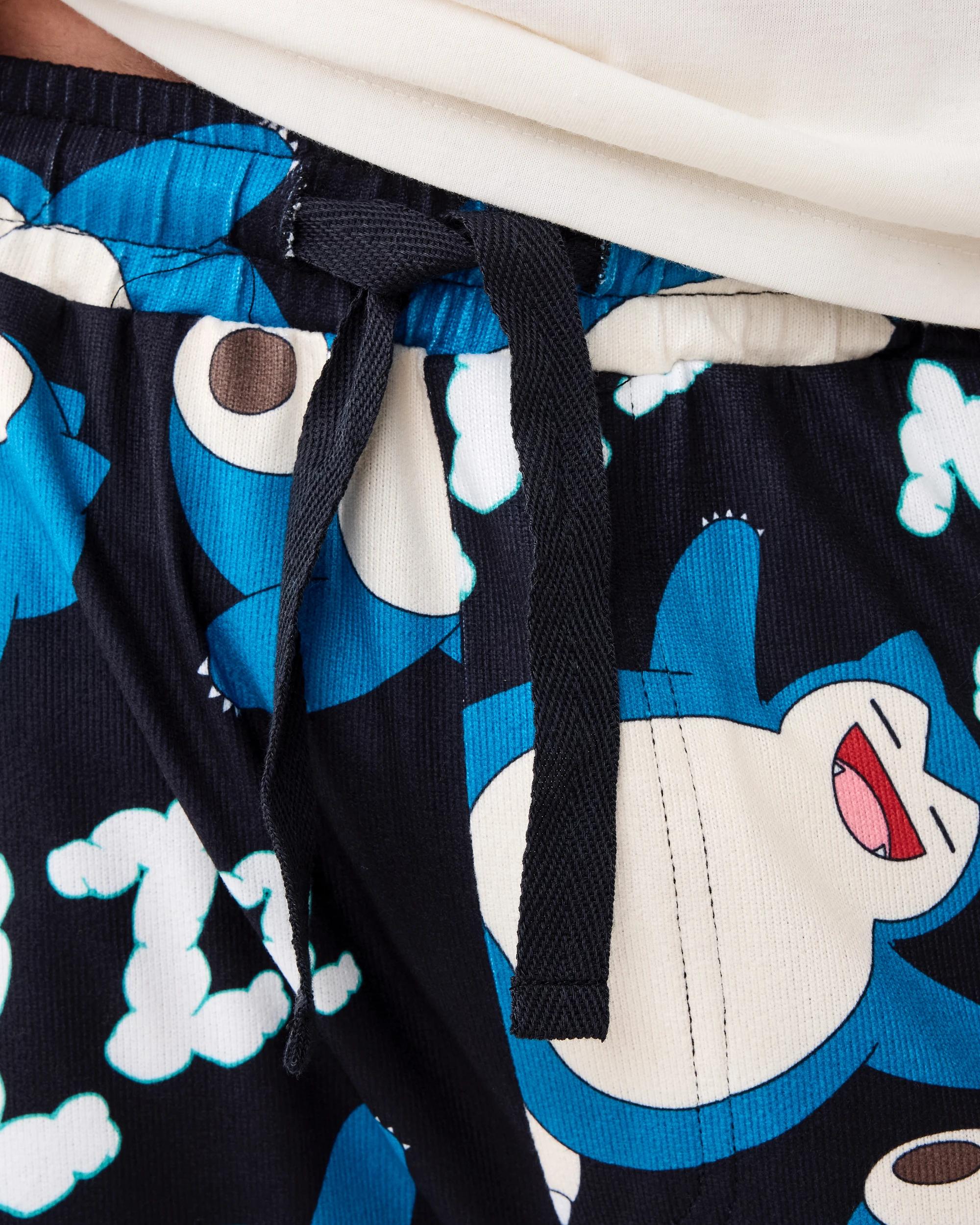 7 Snorlax License Short Sleeve Pyjama Set Snorlax, 7 of 8