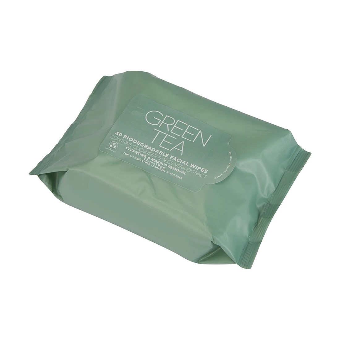 2 40 Pack Cleansing & Makeup Removal Facial Wipes - Green Tea, 2 of 4