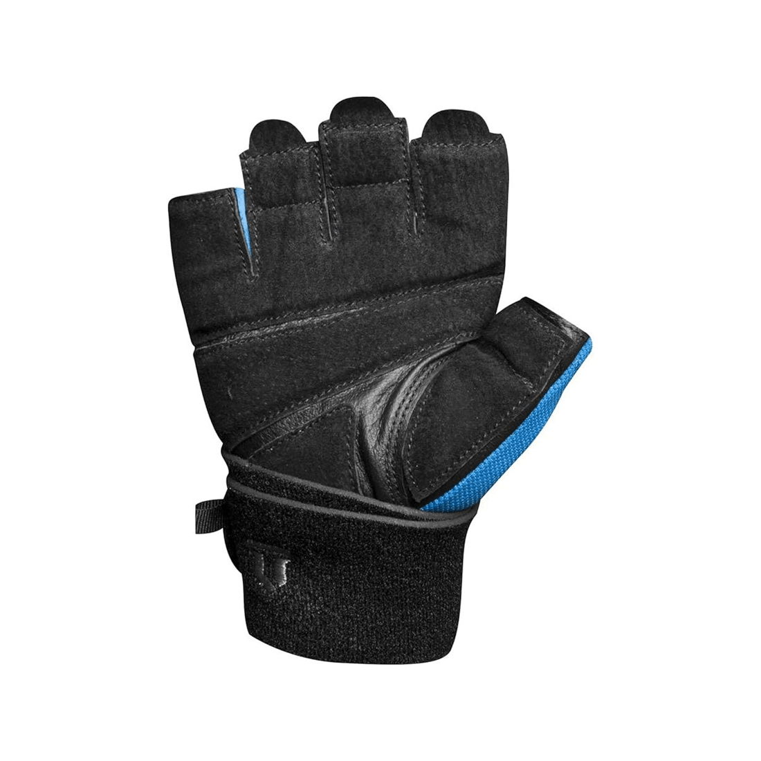 3 Lifttech Fitness Elite Weight Gloves With Wrist Wrap - Large Leather Palm - Multi, 3 of 3