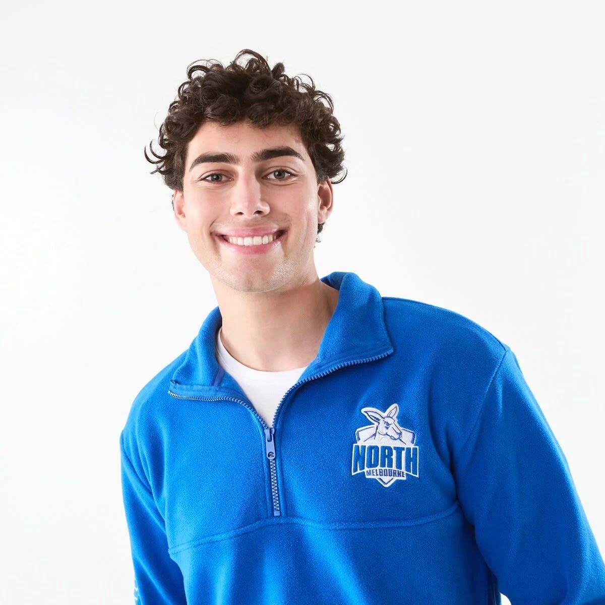 4 Official AFL Adult Polar Fleece Top Kangaroos, 4 of 8