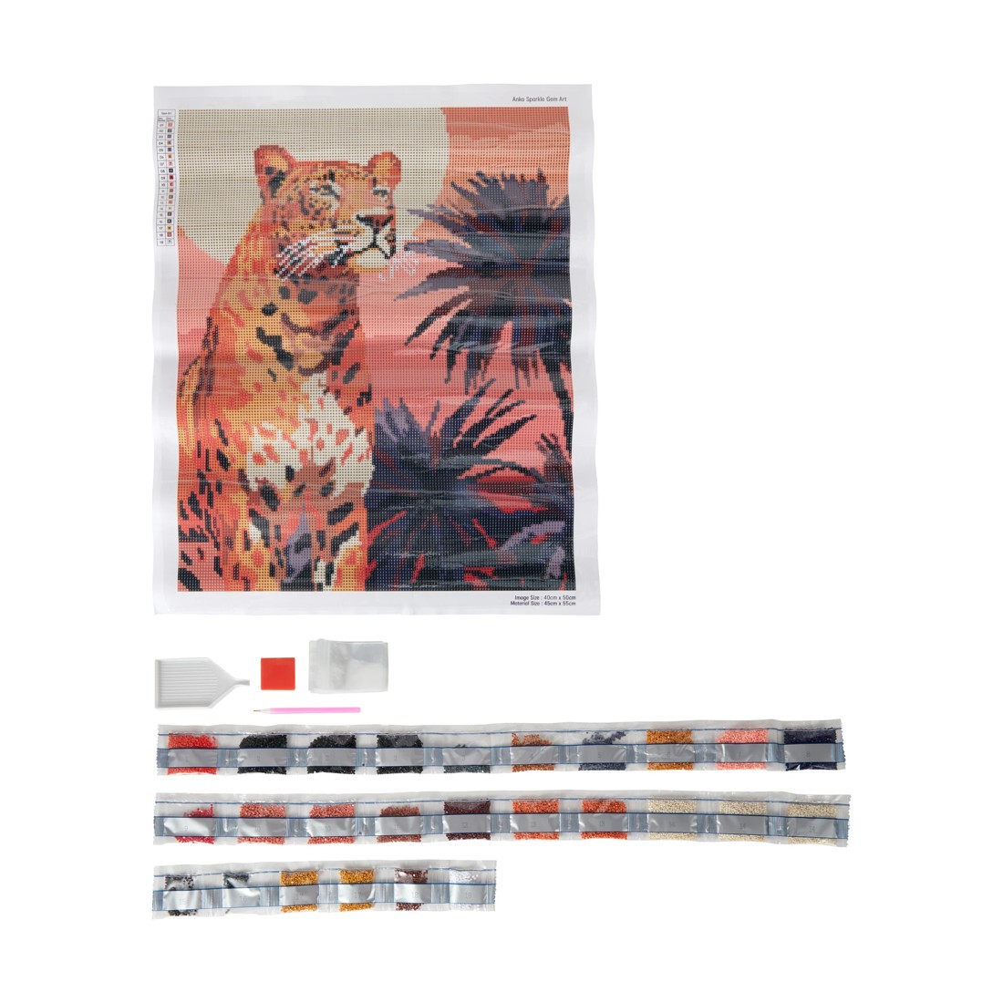 3 Sparkle Gem Art - Leopard, 3 of 8