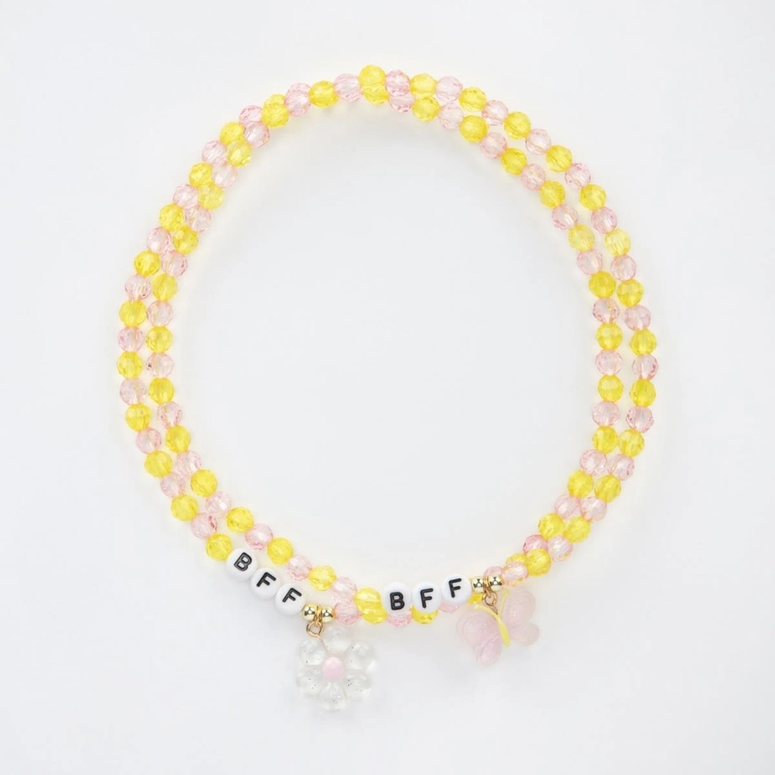 1 BFF Necklace - Yellow, 1 of 3