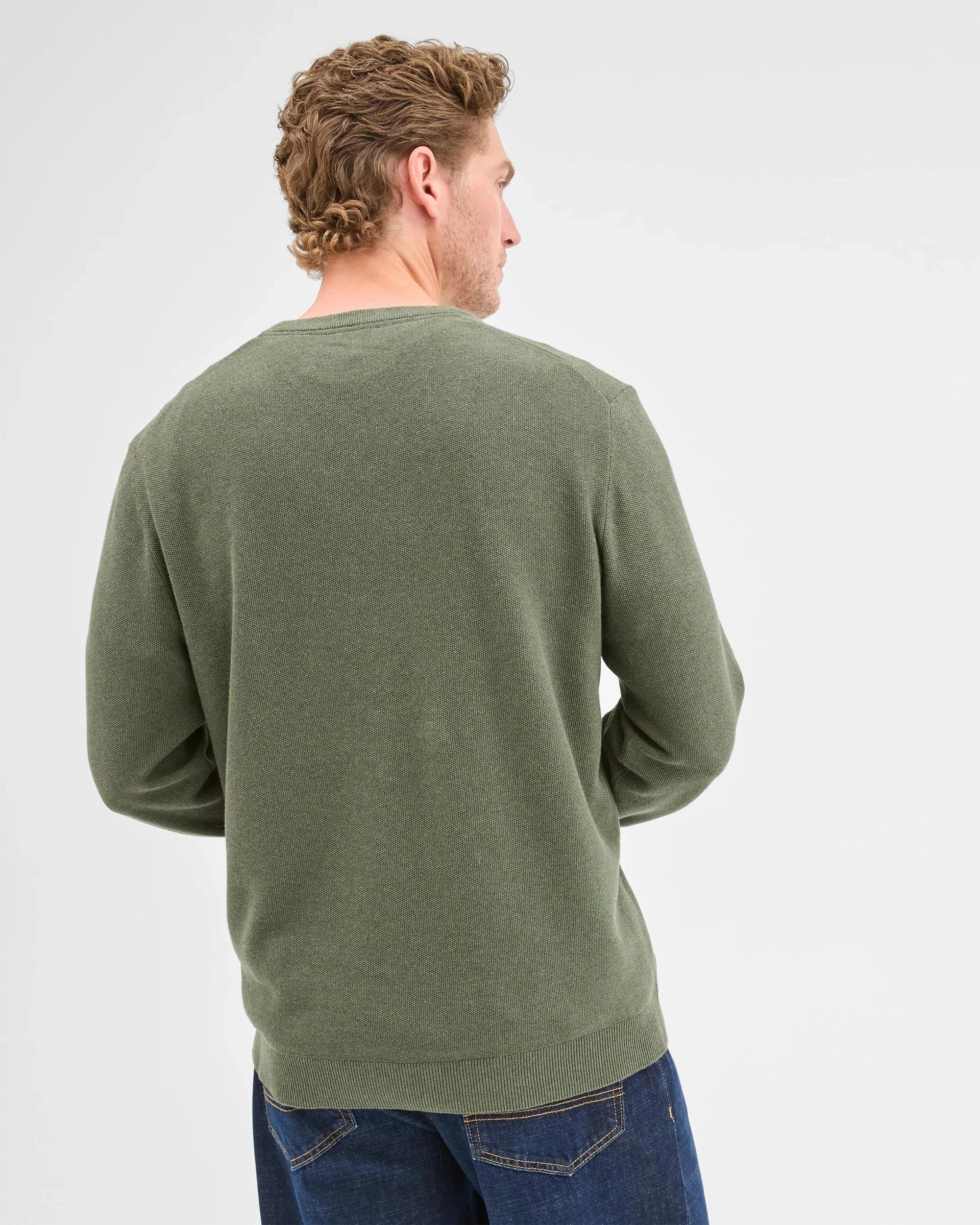 5 Target Australian Cotton Crew Knit Jumper BASIL MARLE, 5 of 7