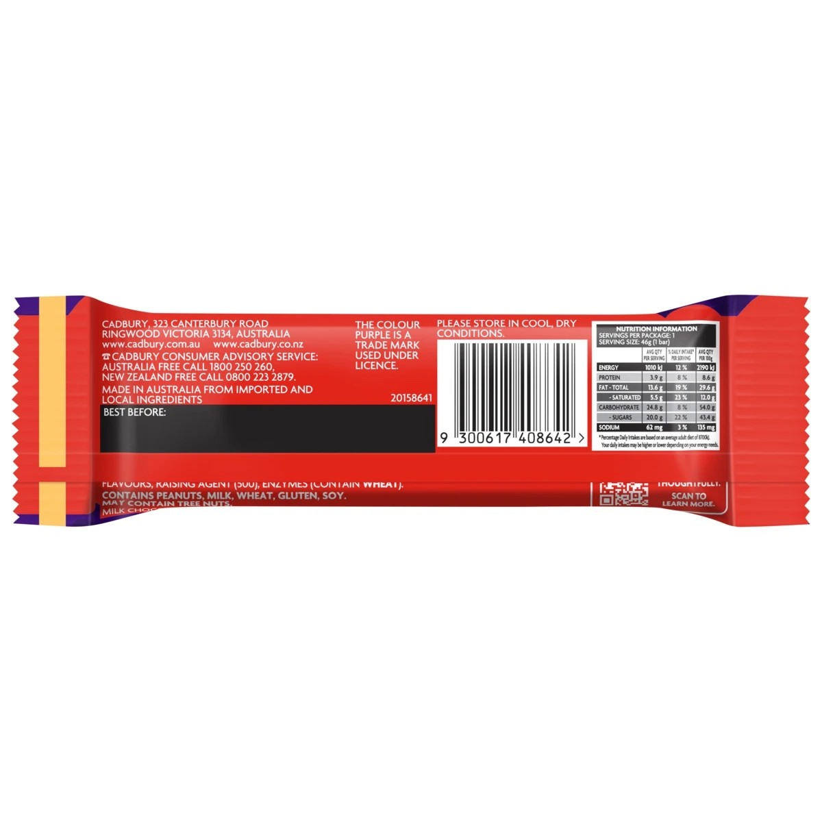 2 Cadbury Picnic Chocolate Bar 46g, 2 of 3