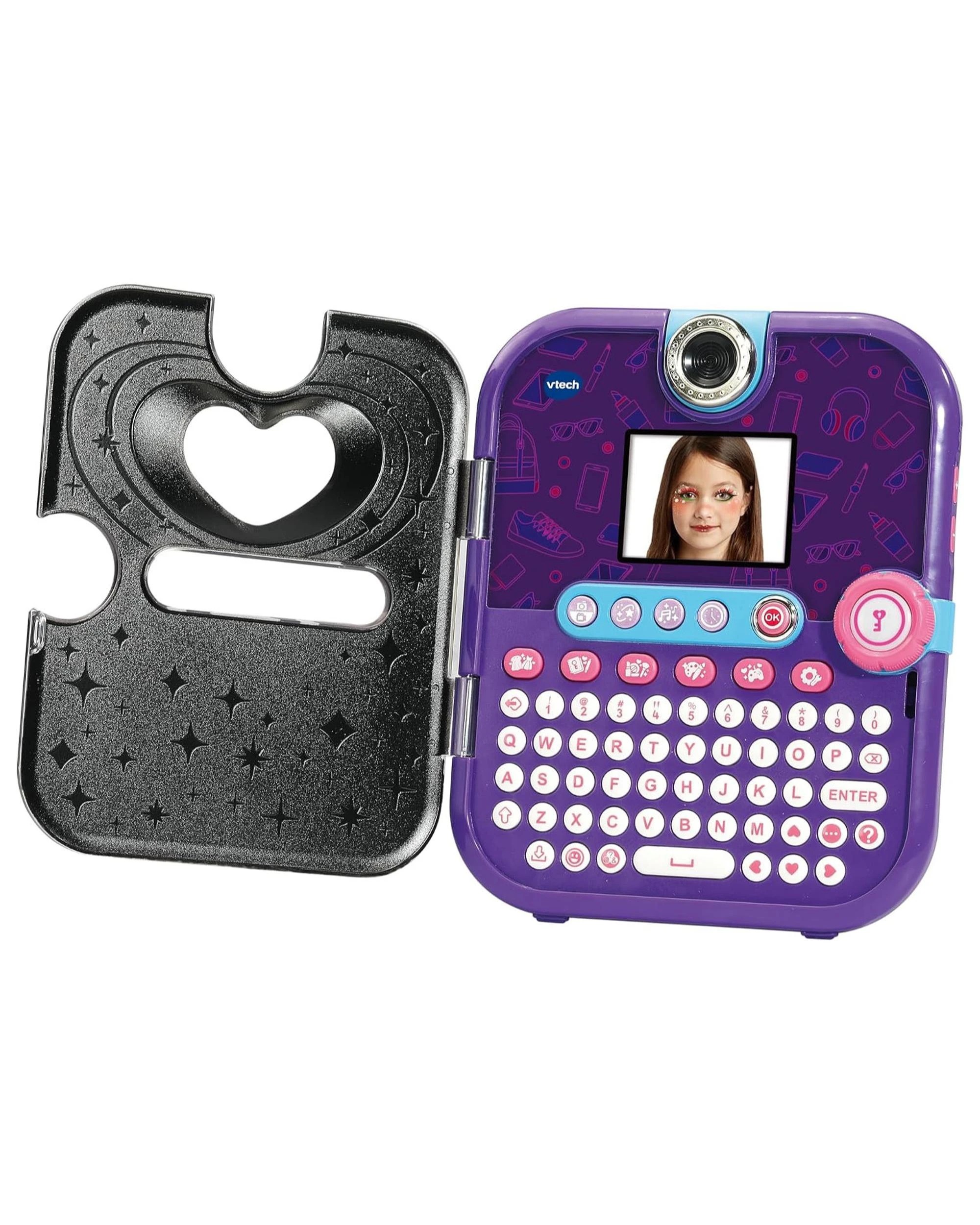 2 VTech Get Ready With Me Fashion Journal - Purple, 2 of 4
