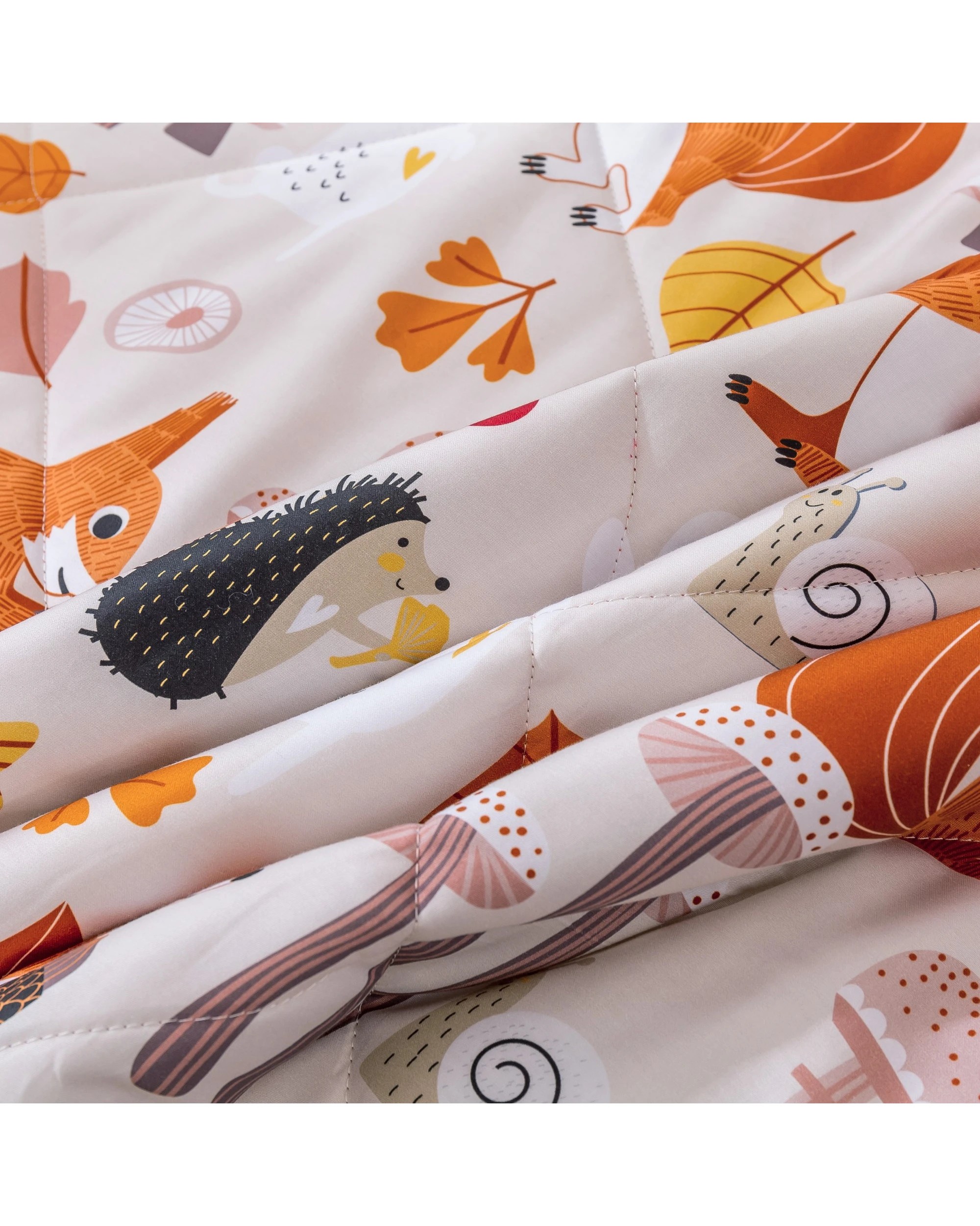 5 Jack & Ava Comforter Set Find a Squirrel - Single Bed - Animal Print, 5 of 7