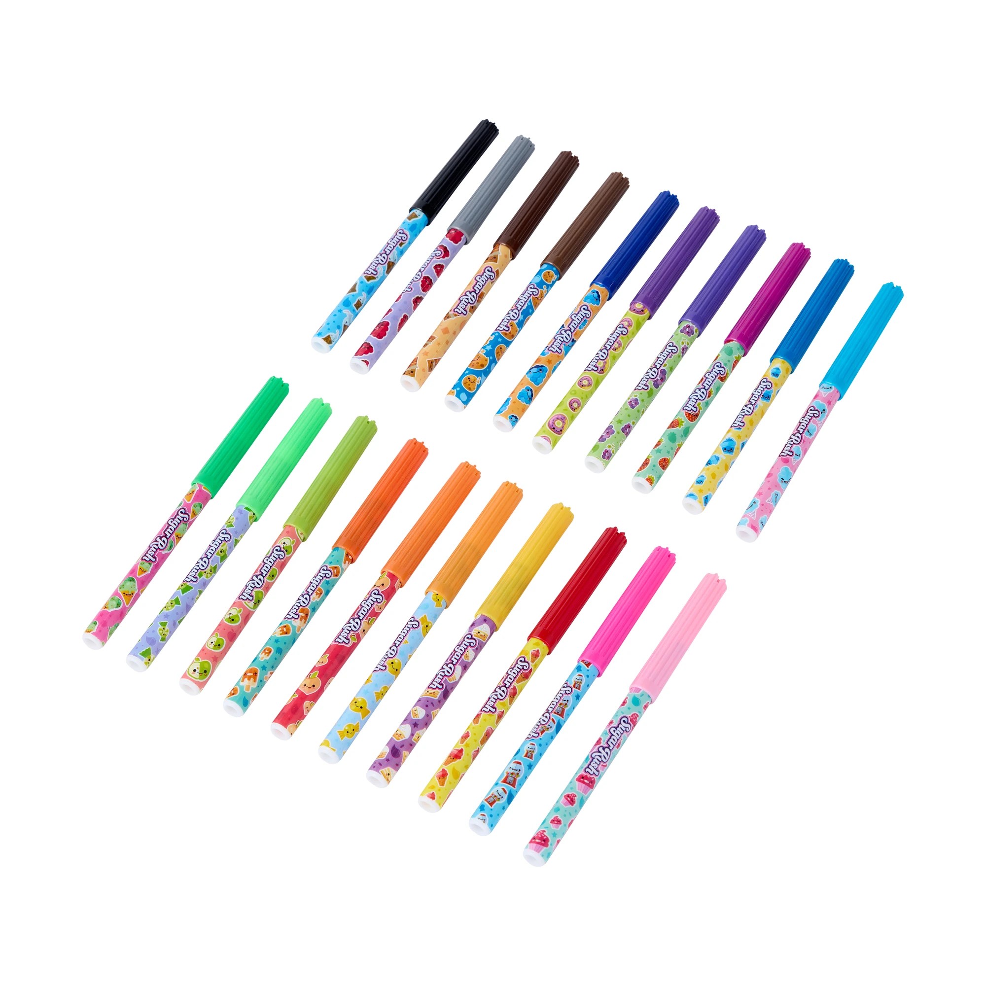 4 Sugar Rush Super Scented Colouring Set, 4 of 10