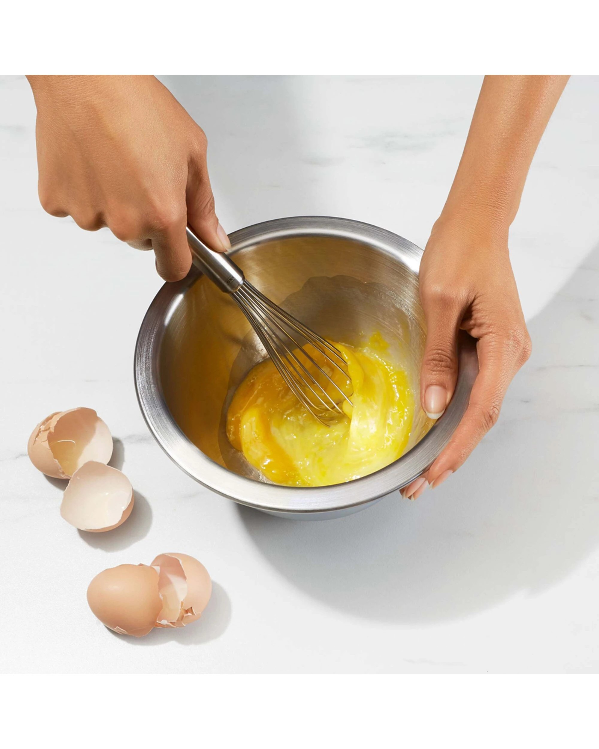 7 Oxo 3pc Good Grips Insulated Mixing Bowl Set Stainless Steel Non Slip Base - Silver, 7 of 8