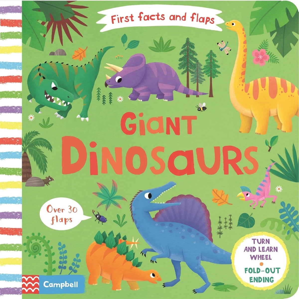1 First Facts and Flaps: Giant Dinosaurs by Naray Yoon - Book