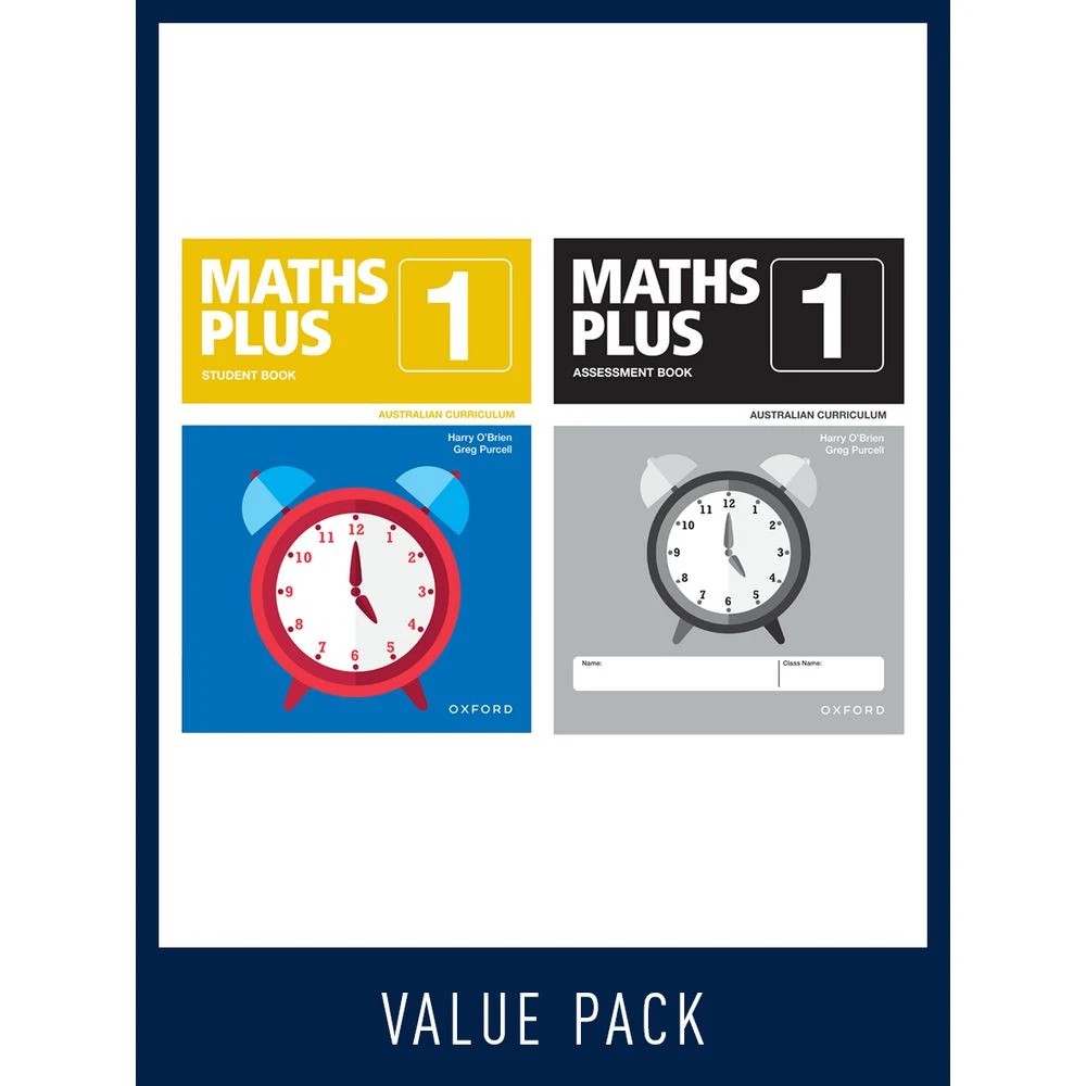 1 Maths Plus Australian Curriculum Value Pack Year 1, 1 of 5