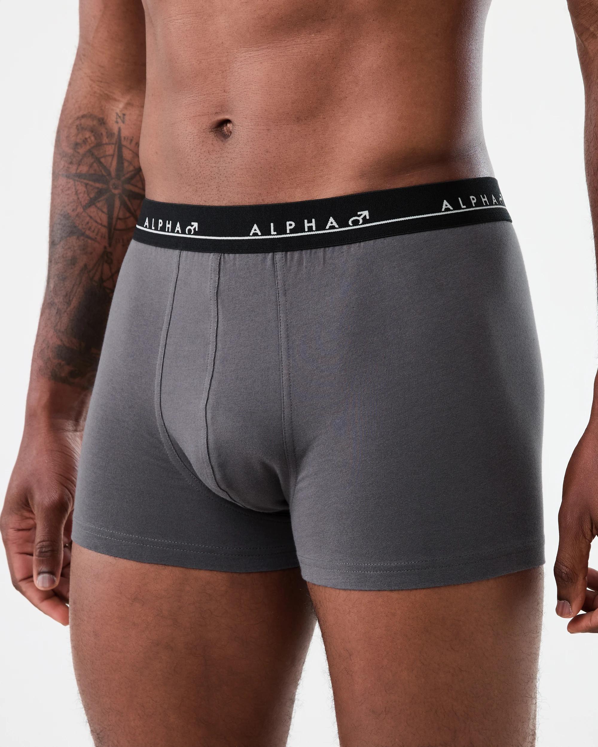 7 5 Pack Plain Trunks Multi Blk, 7 of 10