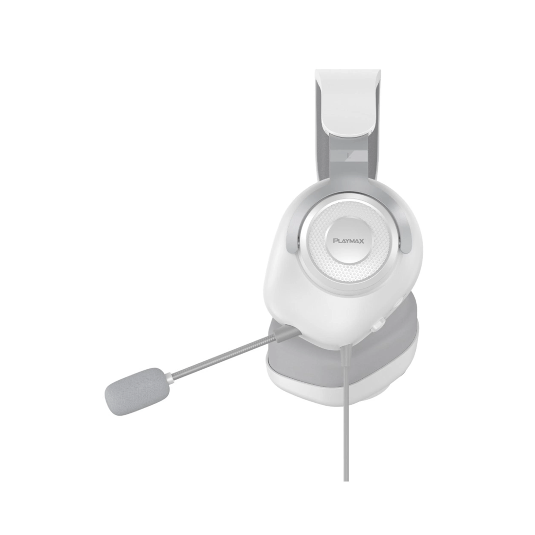 6 Playmax MX1 PRO Gaming Headset - White, 6 of 7