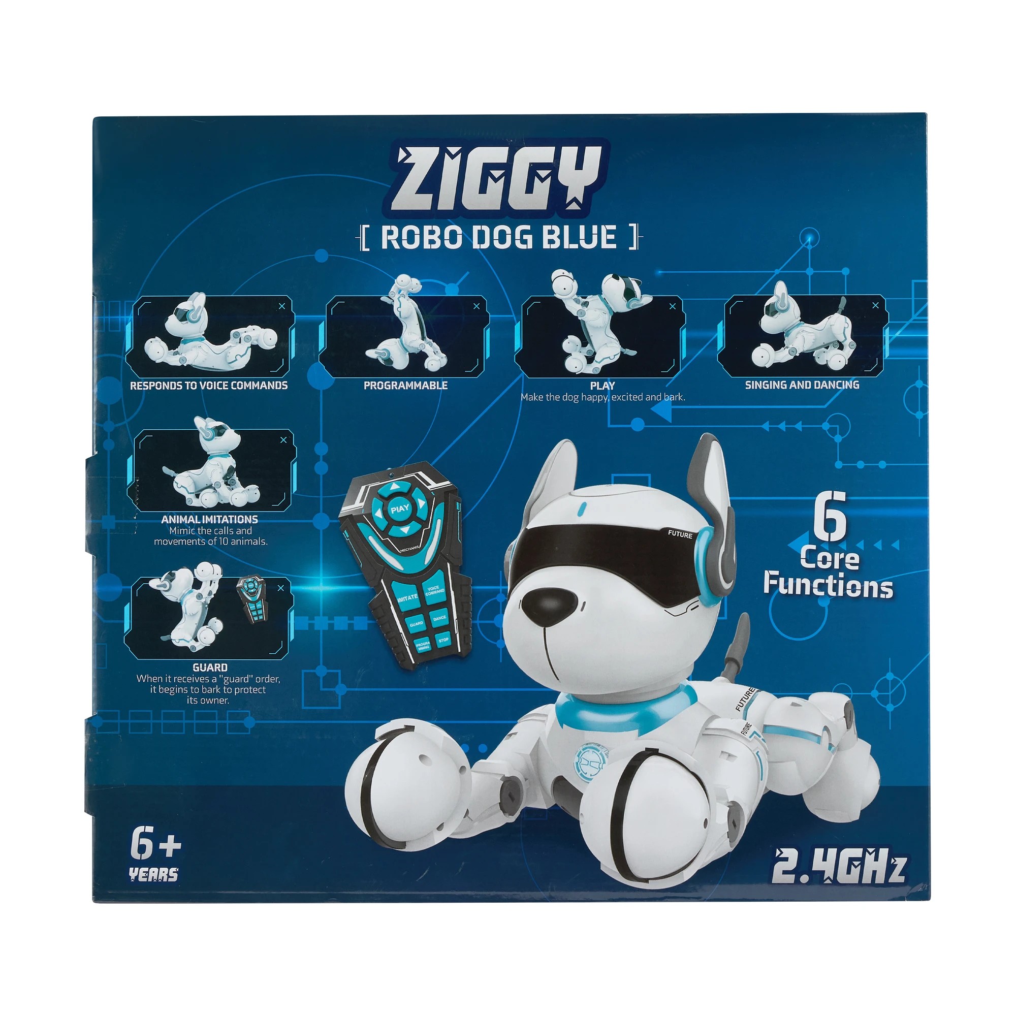 9 Ziggy Robo Dog Blue, 9 of 9