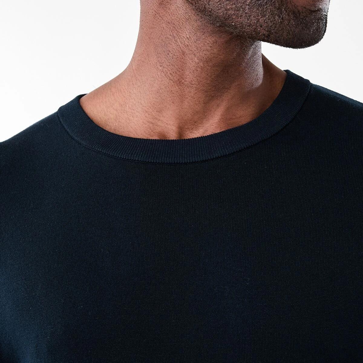 5 Core Crew Neck Knit Jumper Sky Cptn, 5 of 5