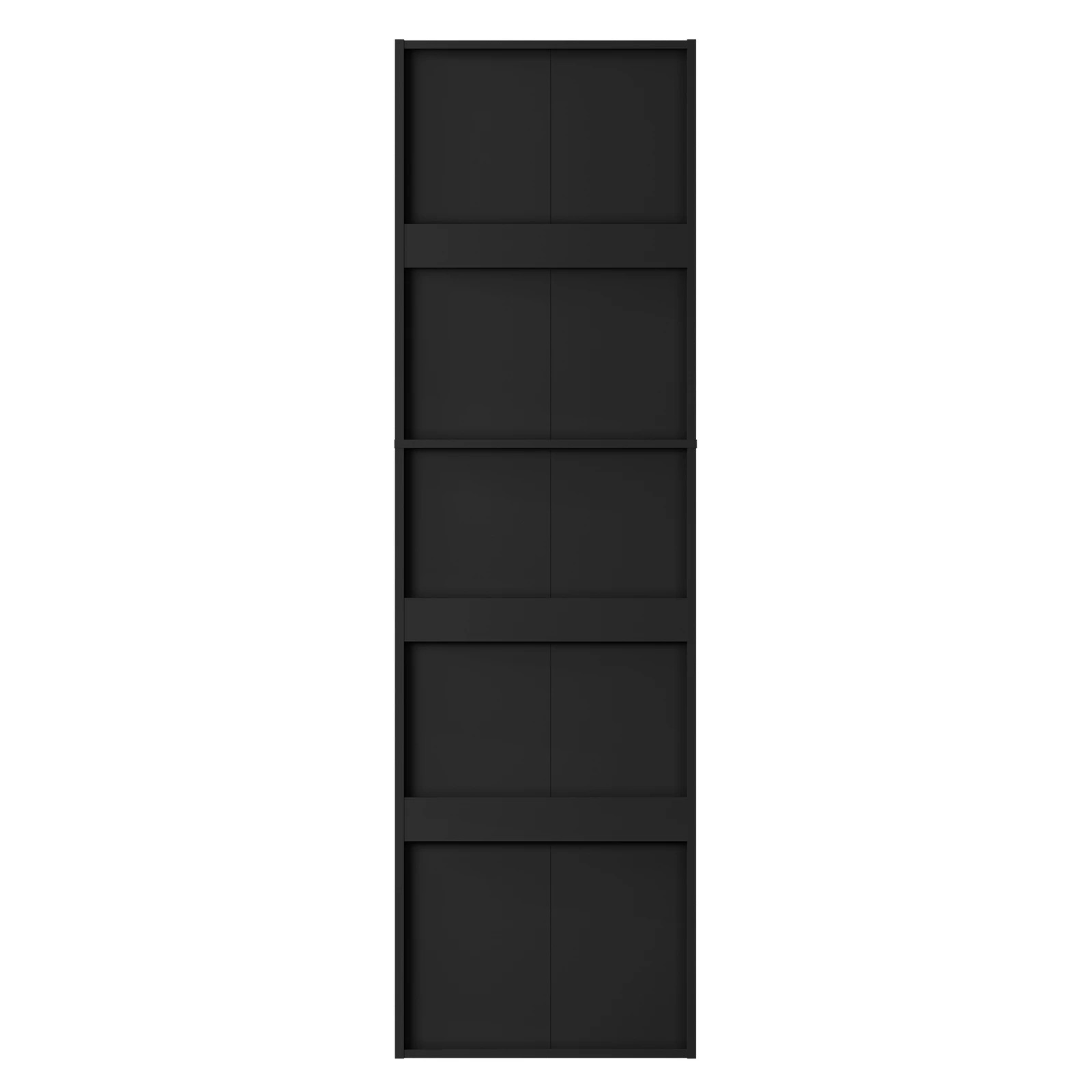 6 Alfordson Chest of 5 Drawers Office Storage Cabinet Tallboy Bedroom - Black, 6 of 10