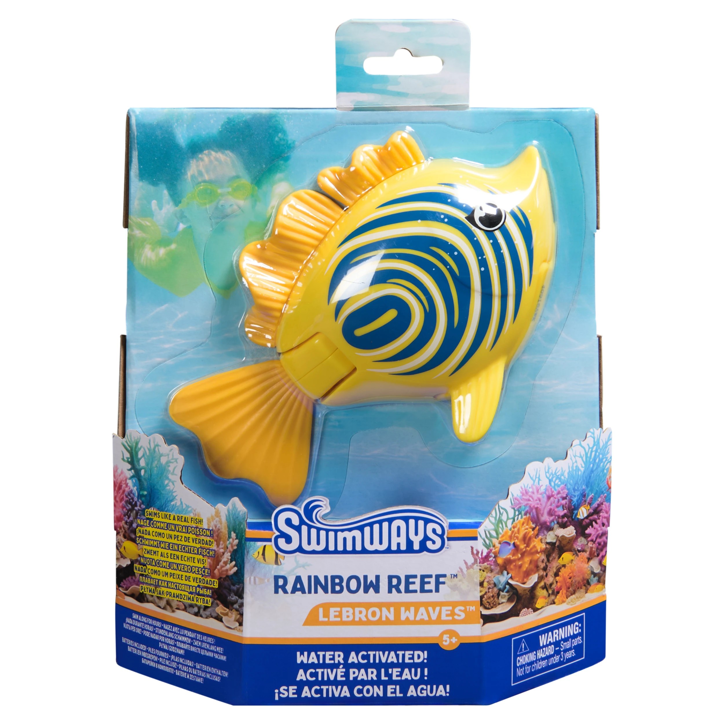 5 SwimWays Rainbow Reef Fish Toy - Assorted, 5 of 10